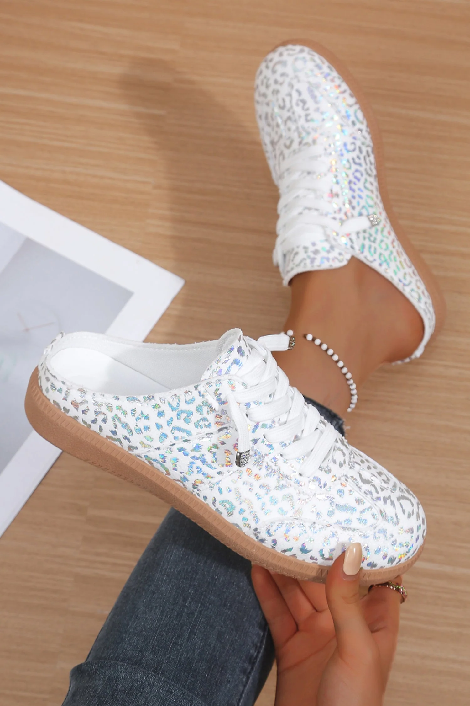 Threaded Pear Livia Up Slip On Shoes - Image 5