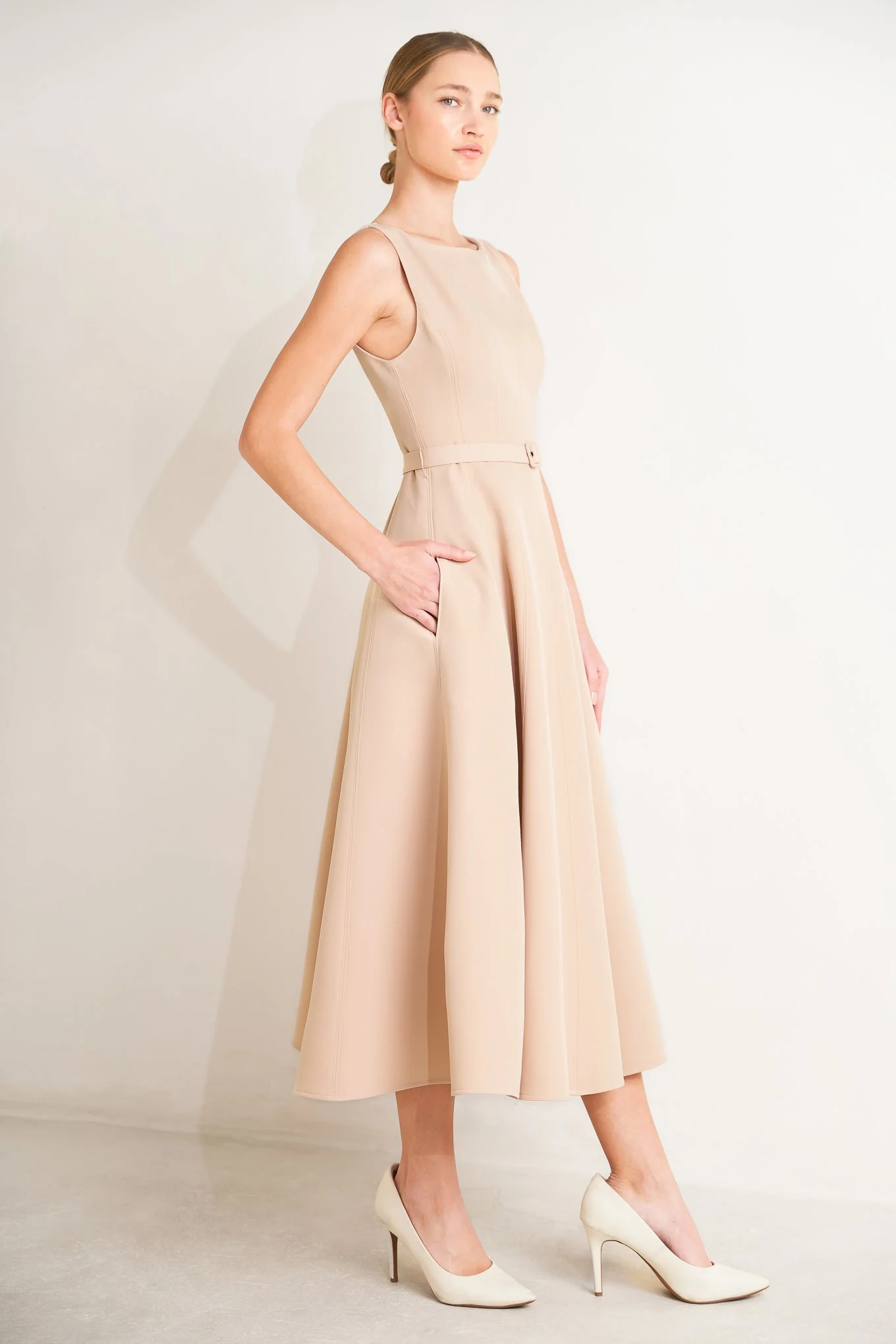 Living the Dream Woven Midi Dress - Image 10