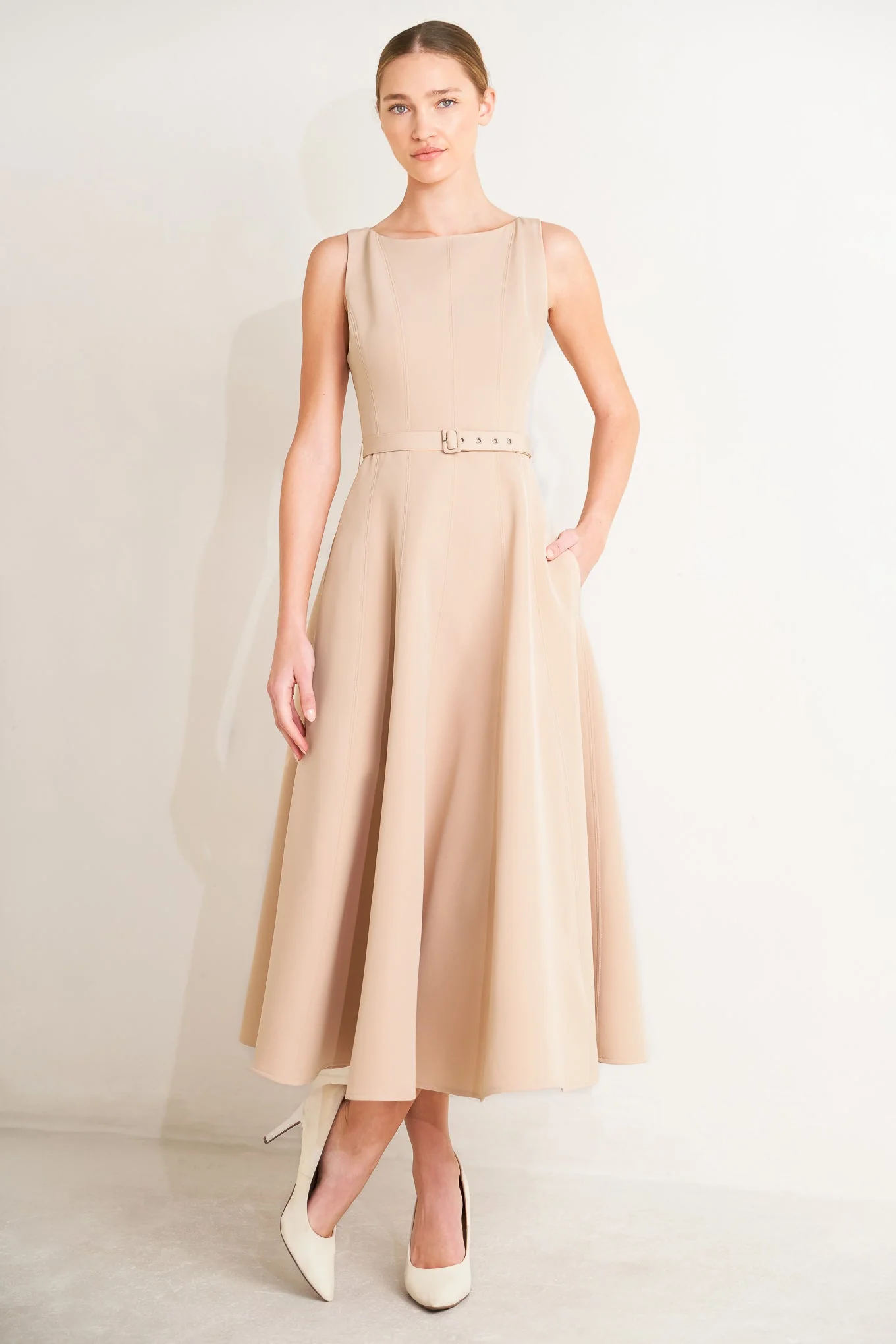 Living the Dream Woven Midi Dress - Image 12