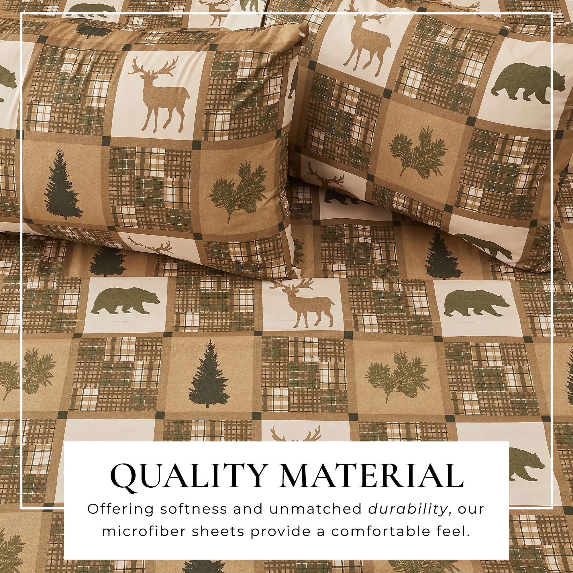 Lodge Printed Sheet Set - Mountain Ridge Collection - Image 28