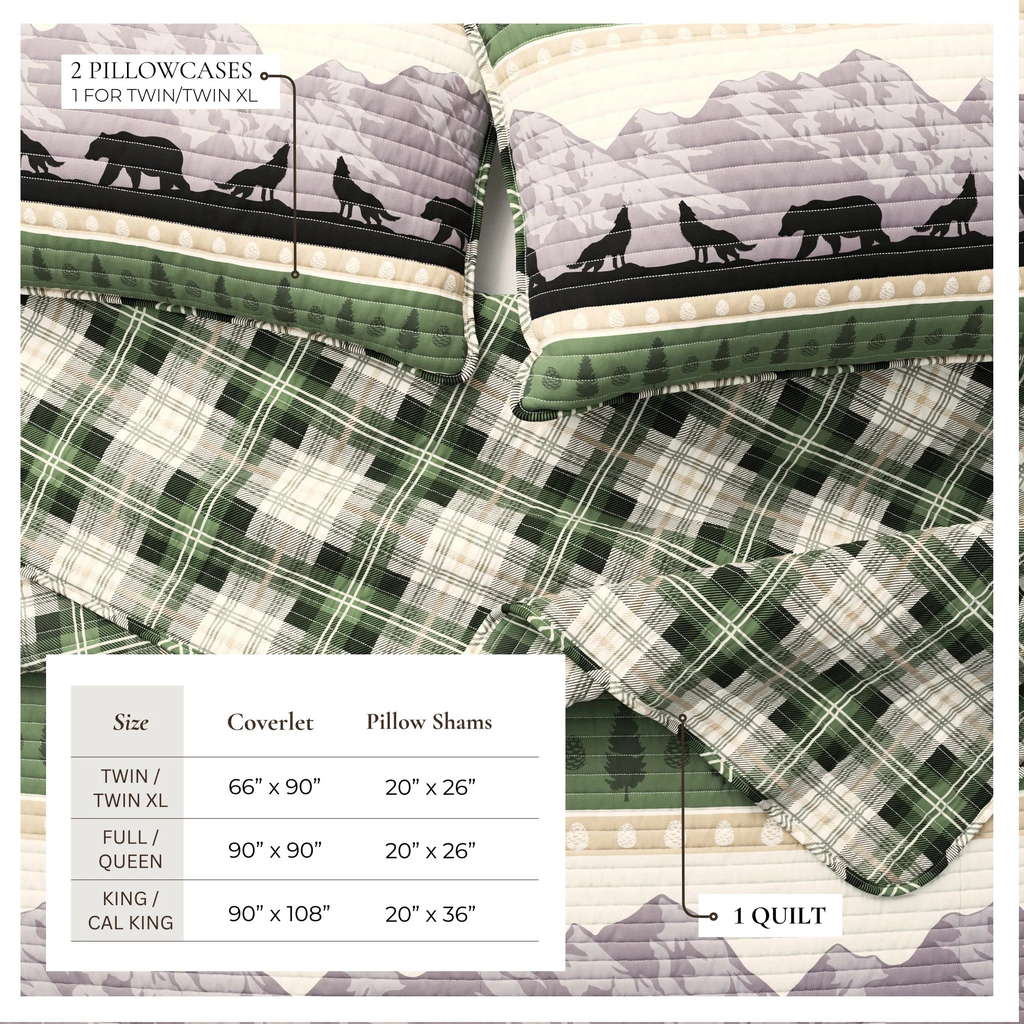 Lodge Quilt - Salt Creek Collection - Image 3