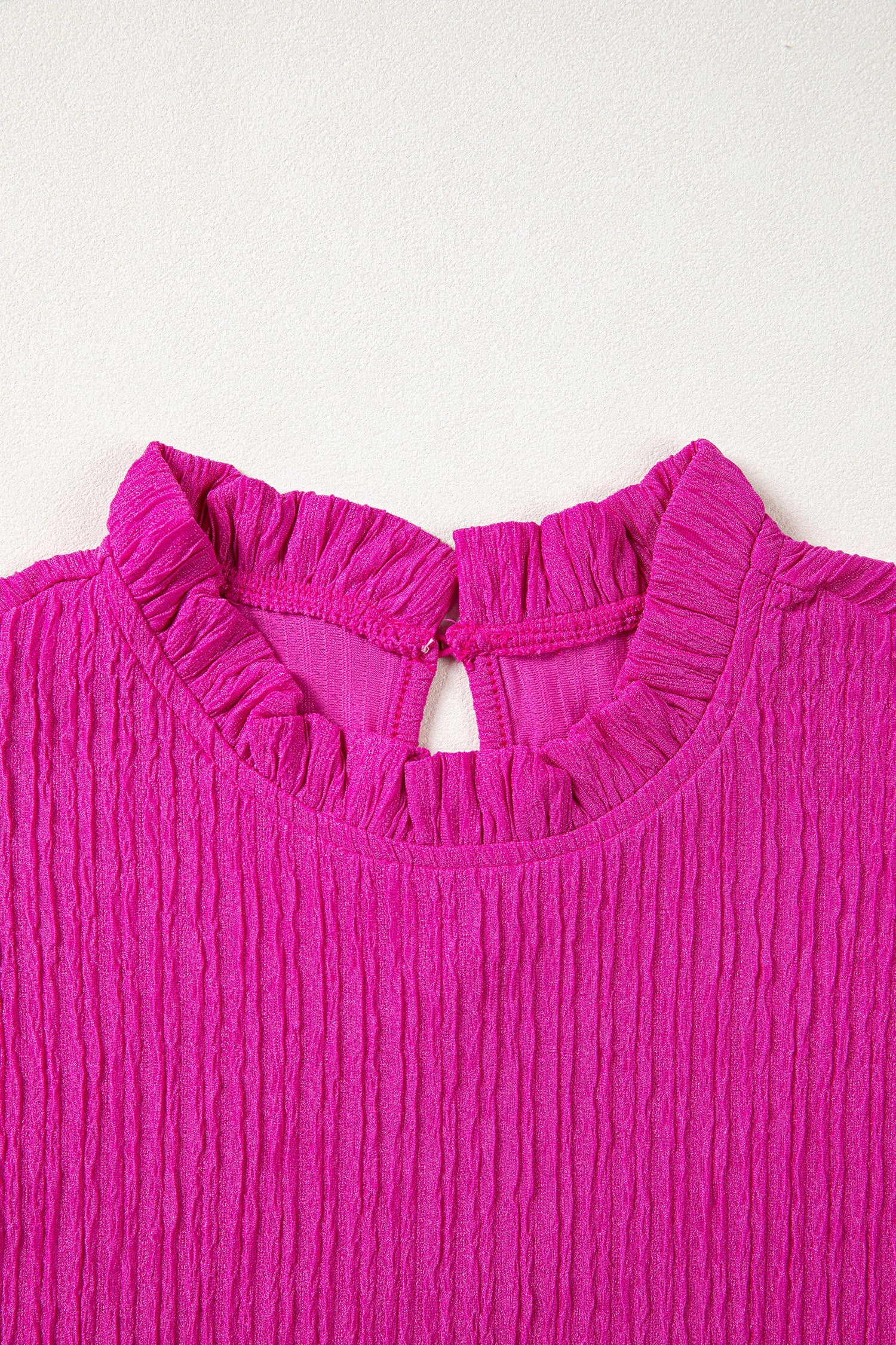 Threaded Pear Londyn Trim Short Sleeve Blouse - Image 5