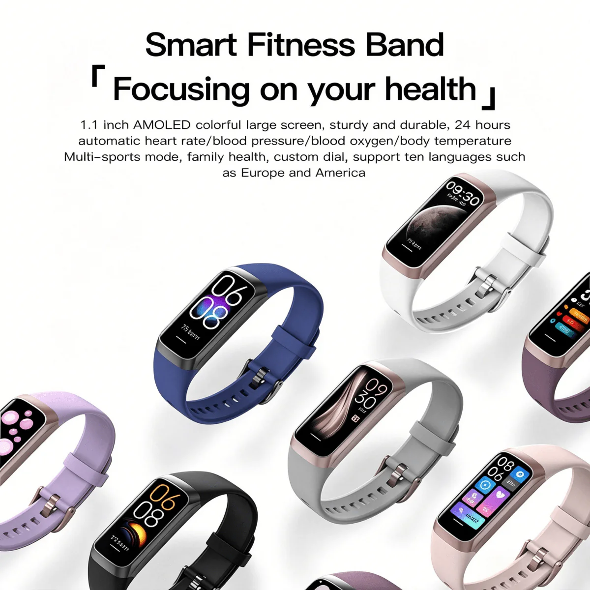 Long Battery Life Smart Bracelet - Image 34