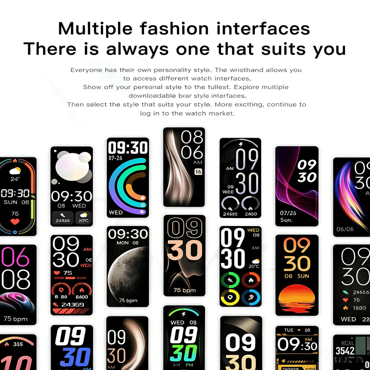 Long Battery Life Smart Bracelet - Image 40