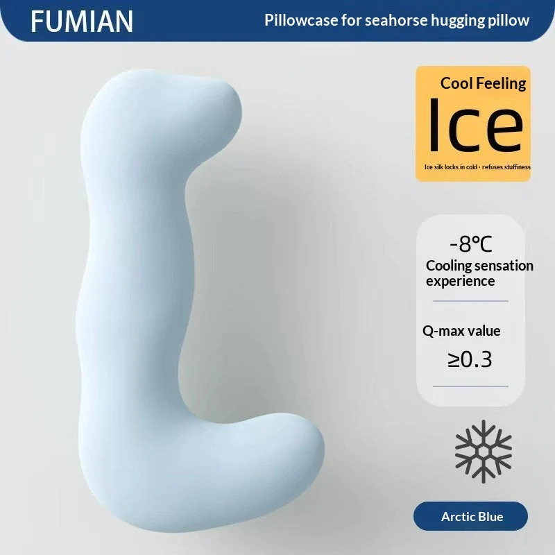 Long Body Pillow for Side Sleepers – Removable Washable Cover, Hollow Fiber Fill - Image 8