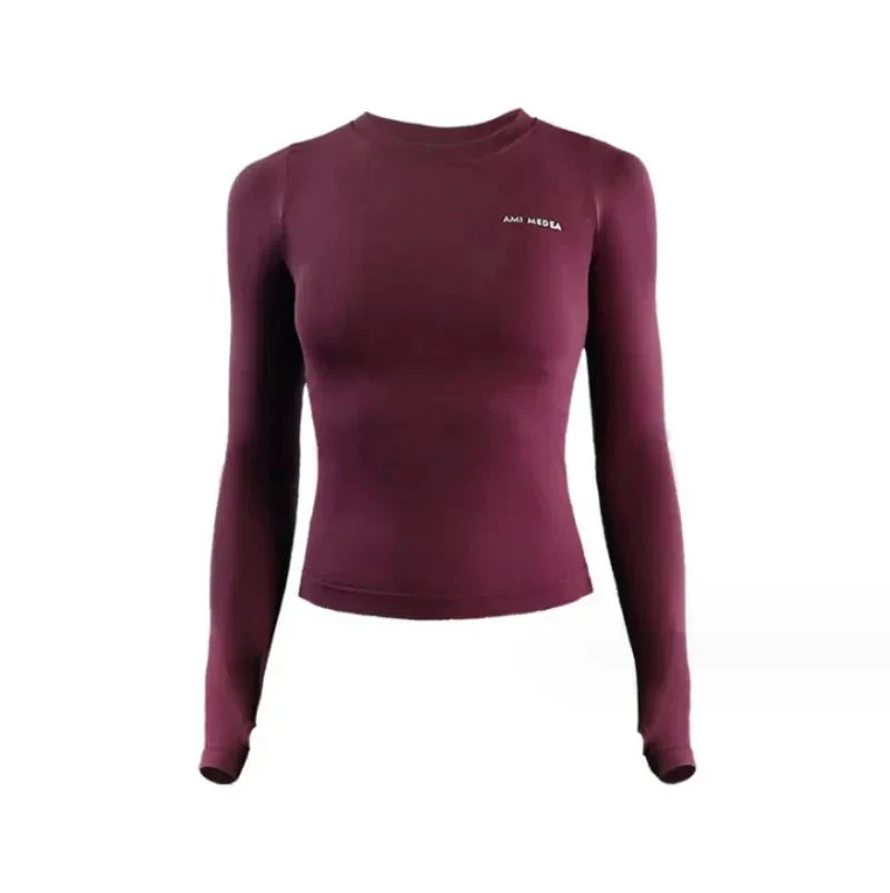 Long Sleeve Yoga Shirts Sport Top Fitness Clothes Wear for Women Gym Femme Jersey Mujer Running - Image 15