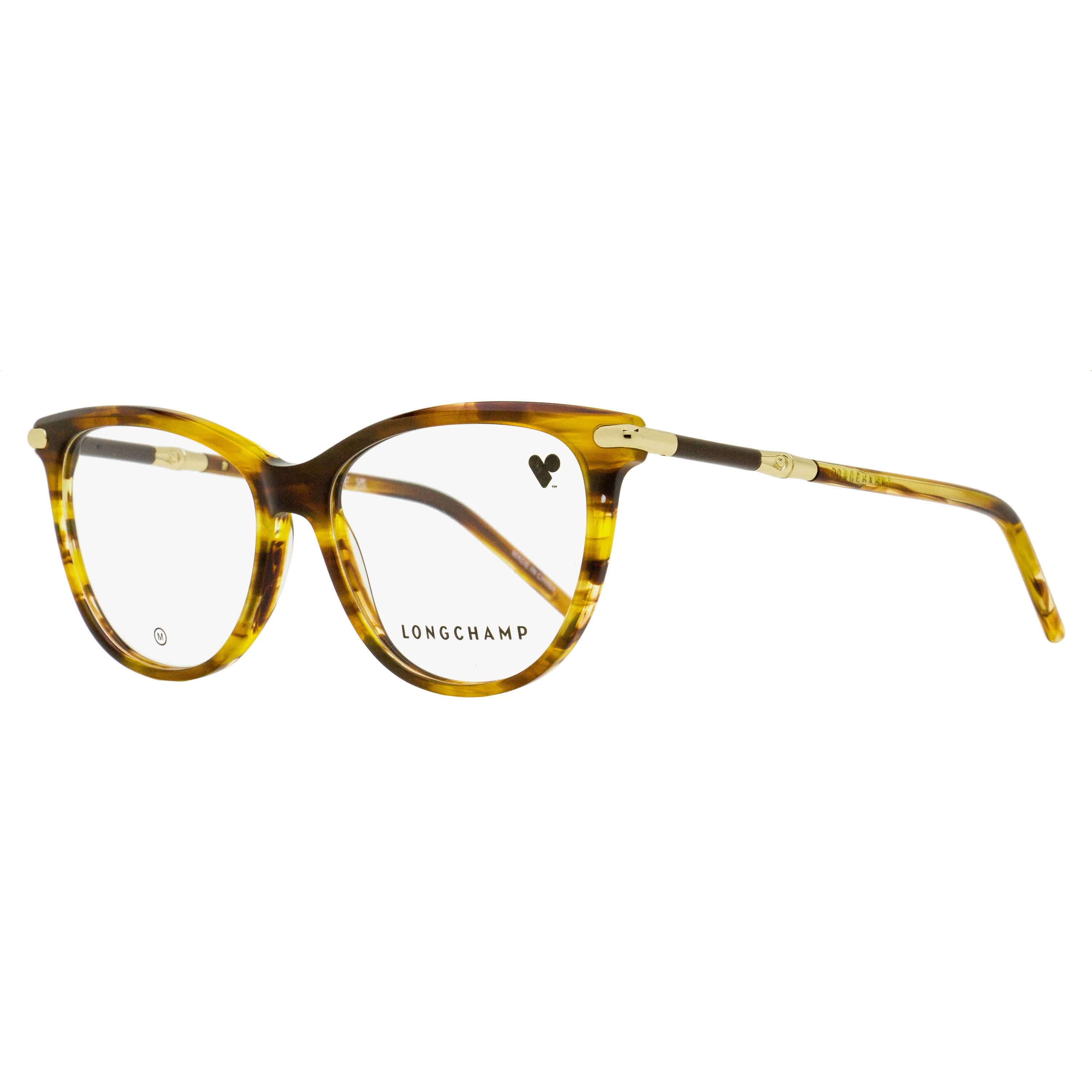 Longchamp Soft Oval Eyeglasses LO2727 001 Black 53mm - Image 3