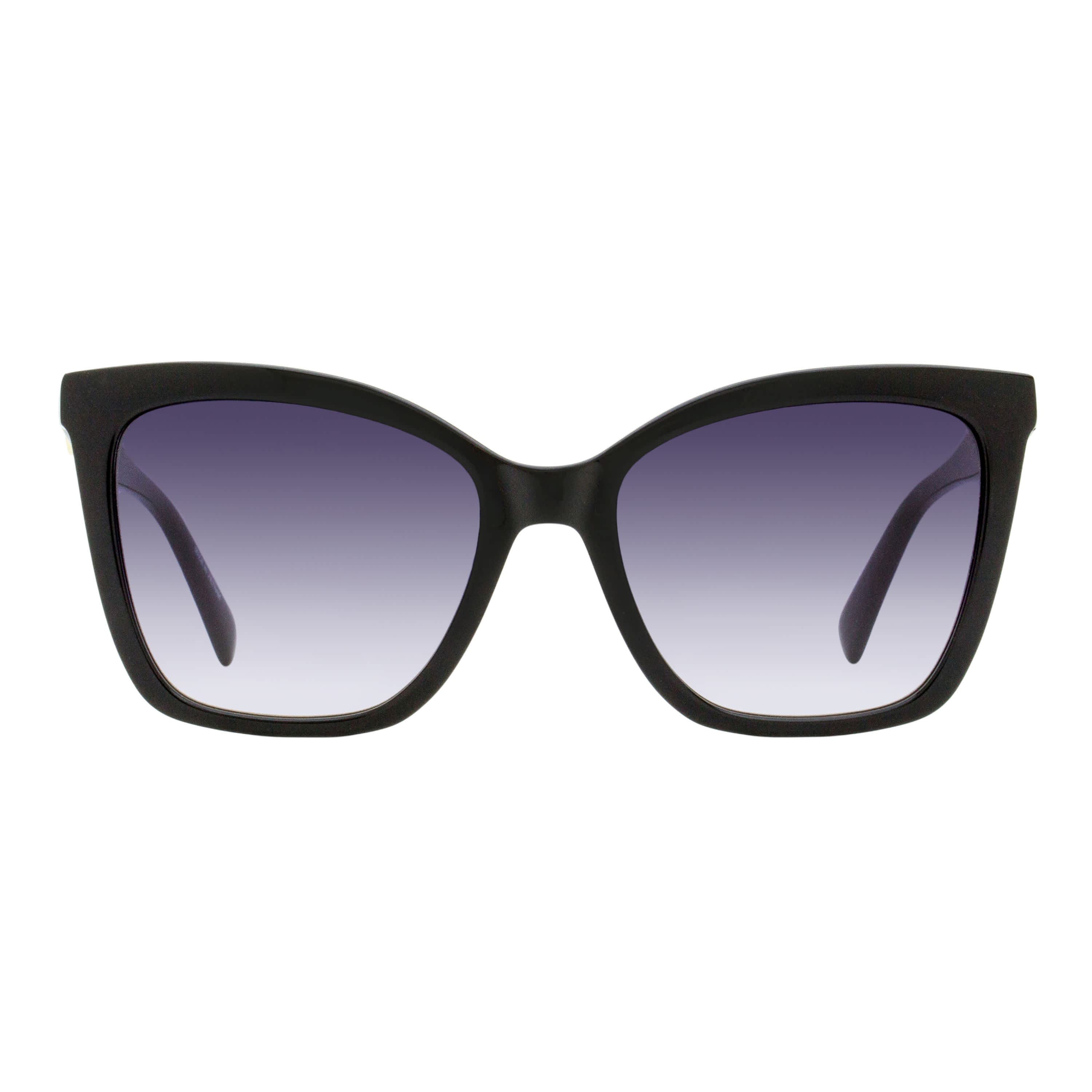 Longchamp Square Cat Eye Sunglasses LO742SN 001 Black 54mm - Image 2