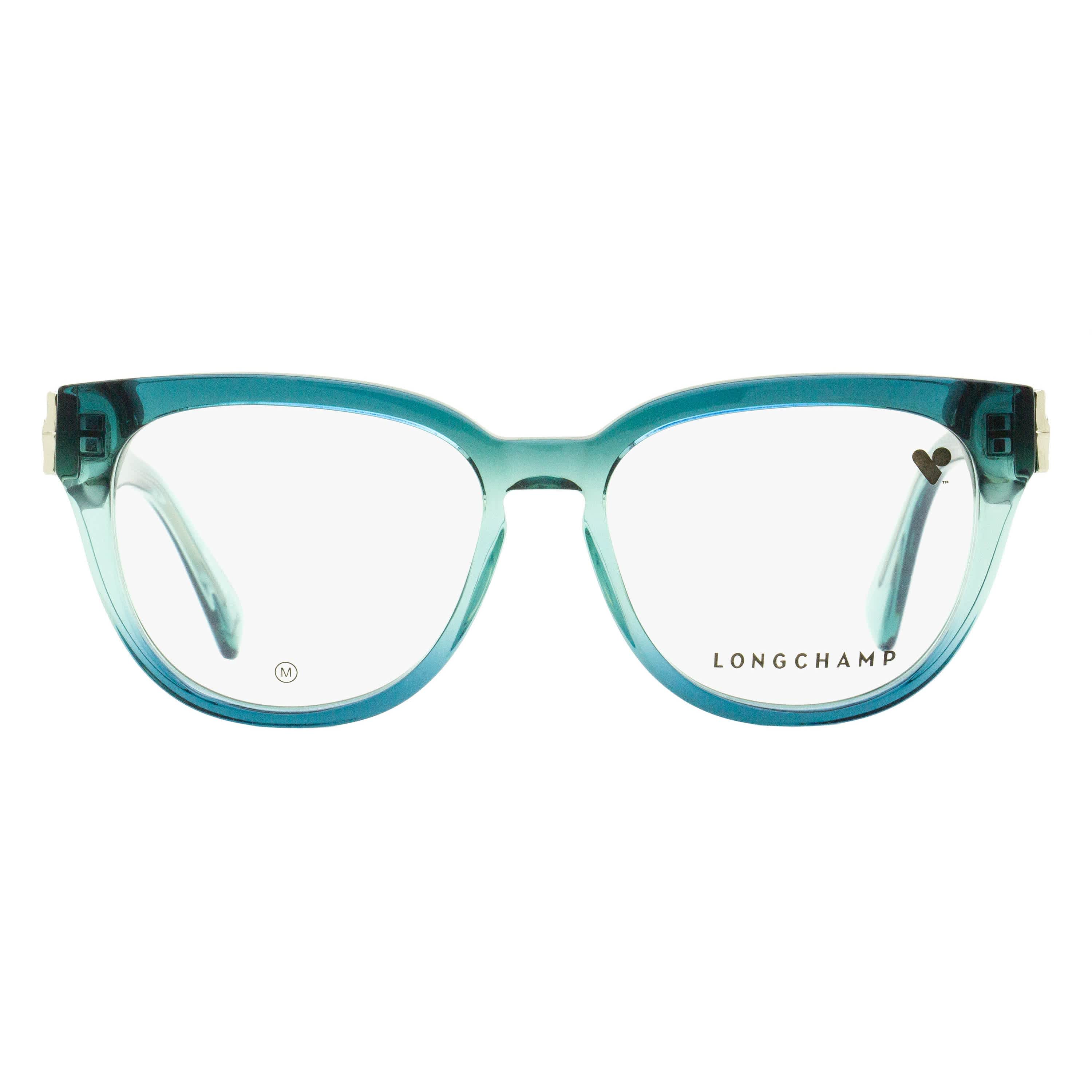 Longchamp Tea Cup Eyeglasses LO2732 001 Black 52mm - Image 4