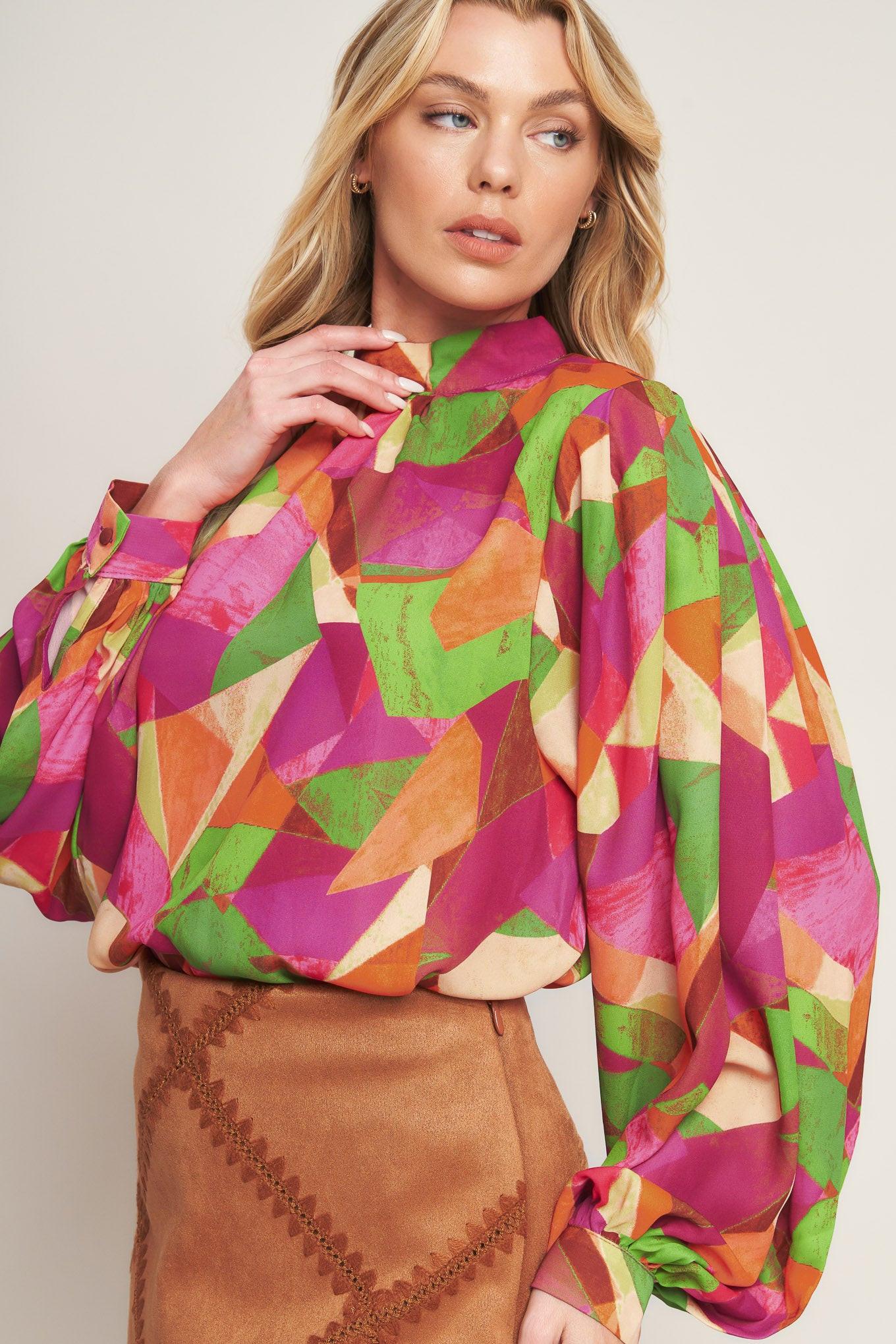 Looking Ahead Woven Top - Image 8