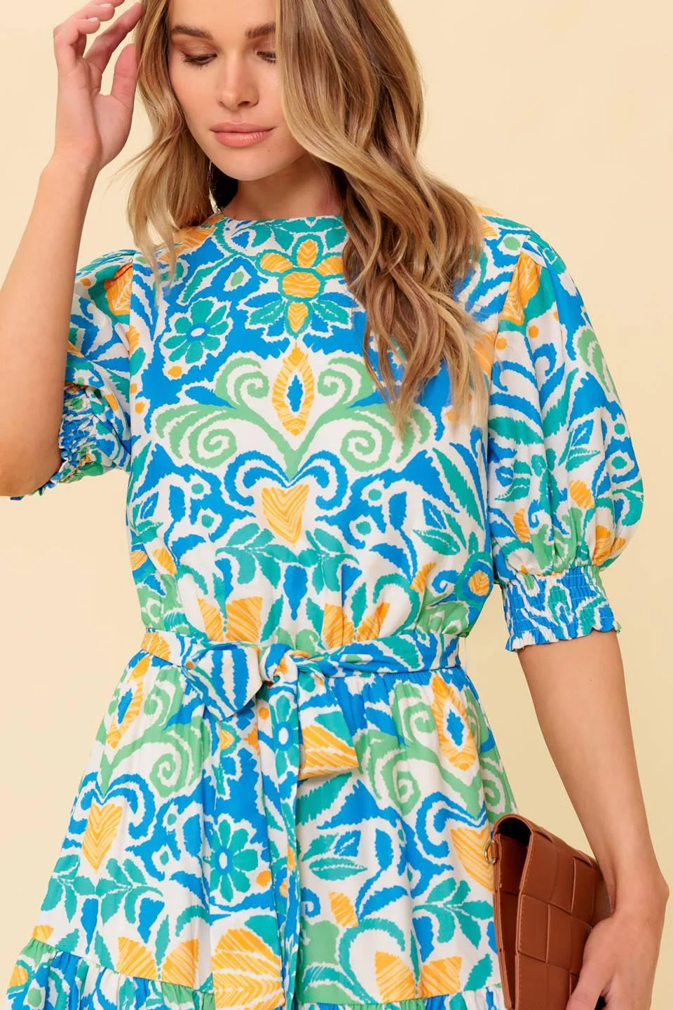Love in Your Eyes Woven Mni Dress - Image 6