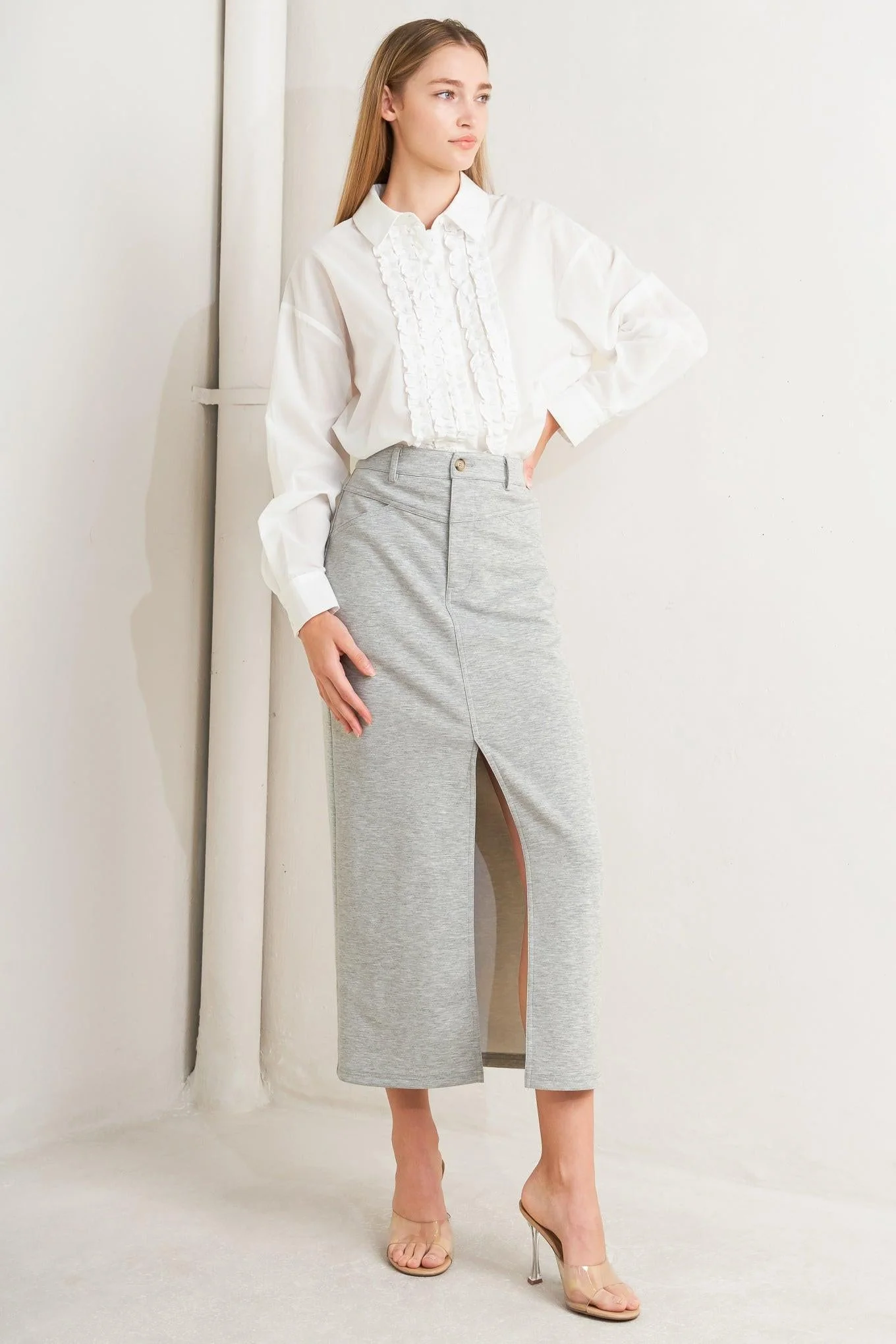 Lovely by Nature Knit Midi Skirt - Image 6