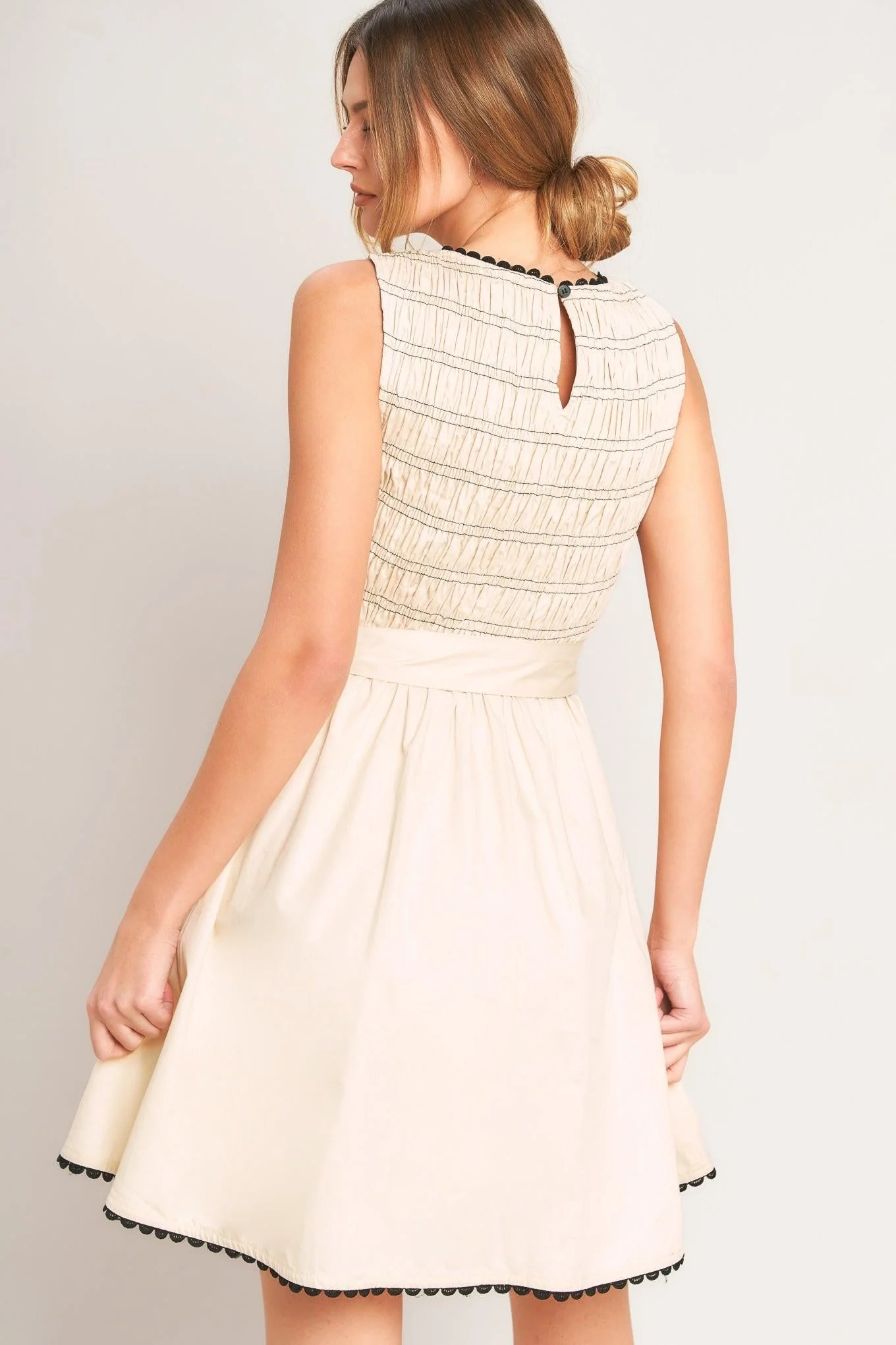 Lovely Escape Woven Mini Dress - Image 6