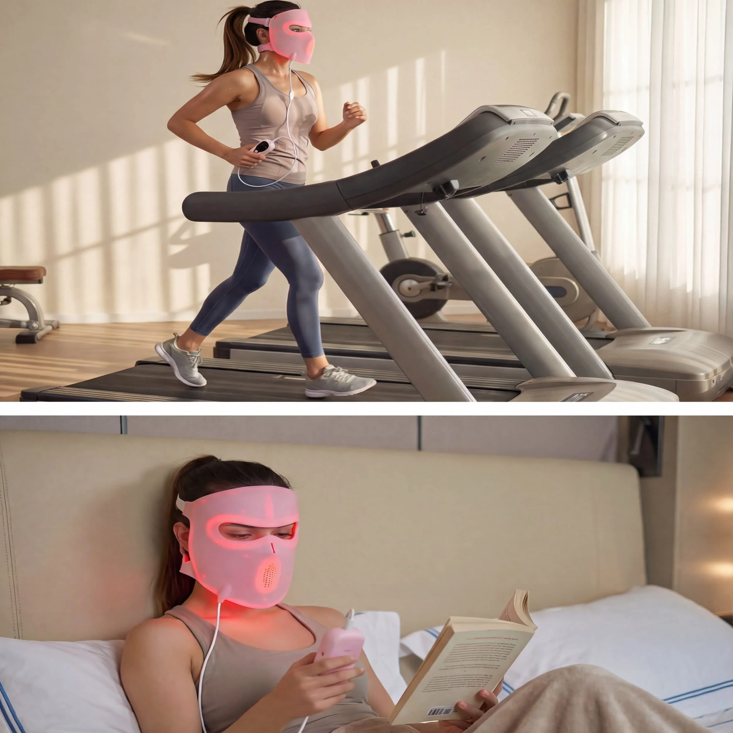 Lovery 4D Led Light Therapy Mask with Near-Infrared Light Anti Aging Skin Rejuvenation - Image 6