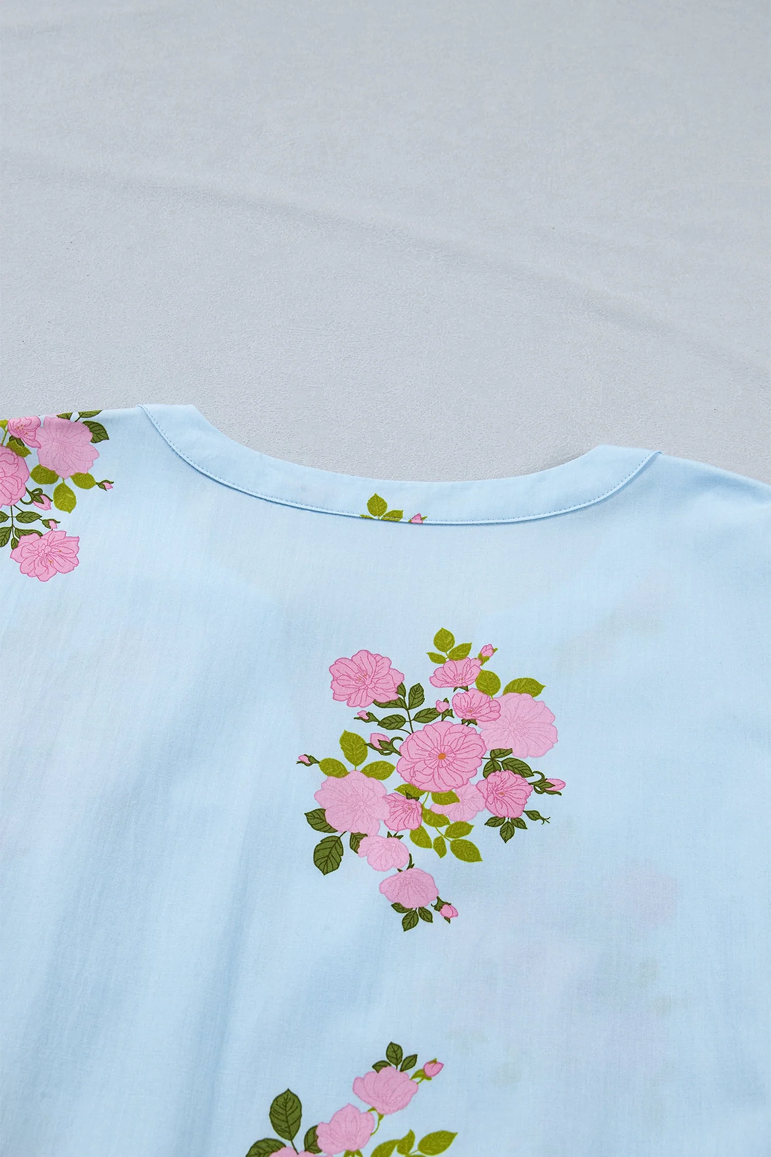 Threaded Pear Lucy Print Scalloped Trim Plus Dress - Image 13