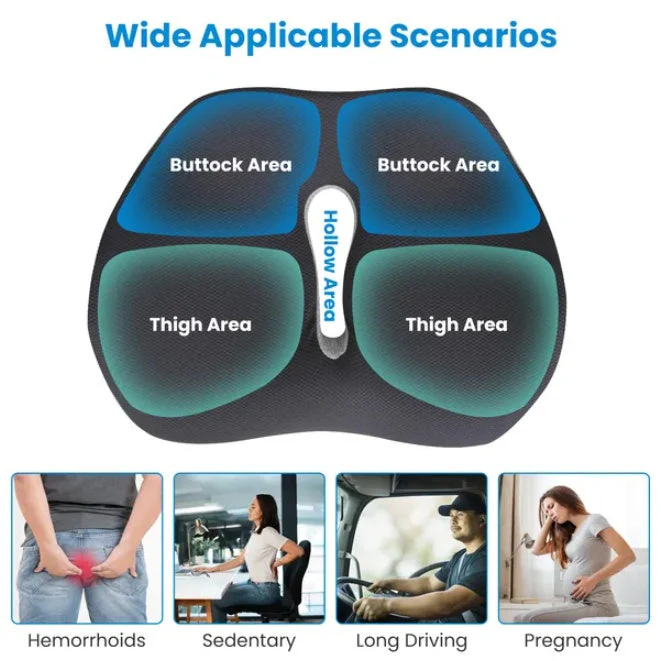 Lumbar Disc Herniation Pain Relief Pillow – Ergonomic Back Support Cushion - Image 3