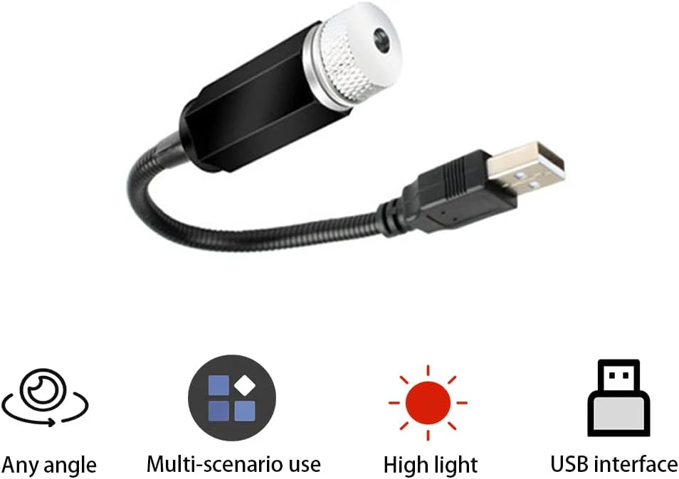 Lumen & Stars USB Power Star & Light Projector - Image 5