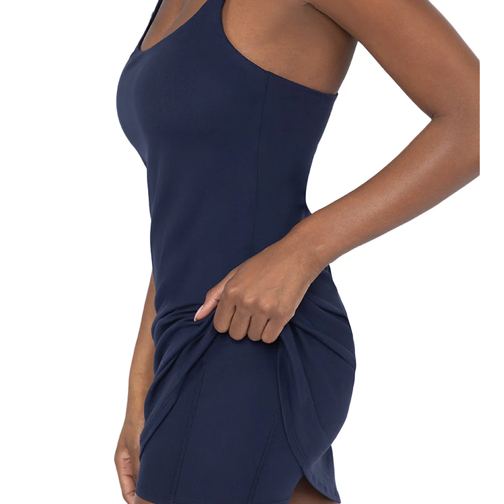 Lux  Dress with Built-In Bra and Shorts - Image 10