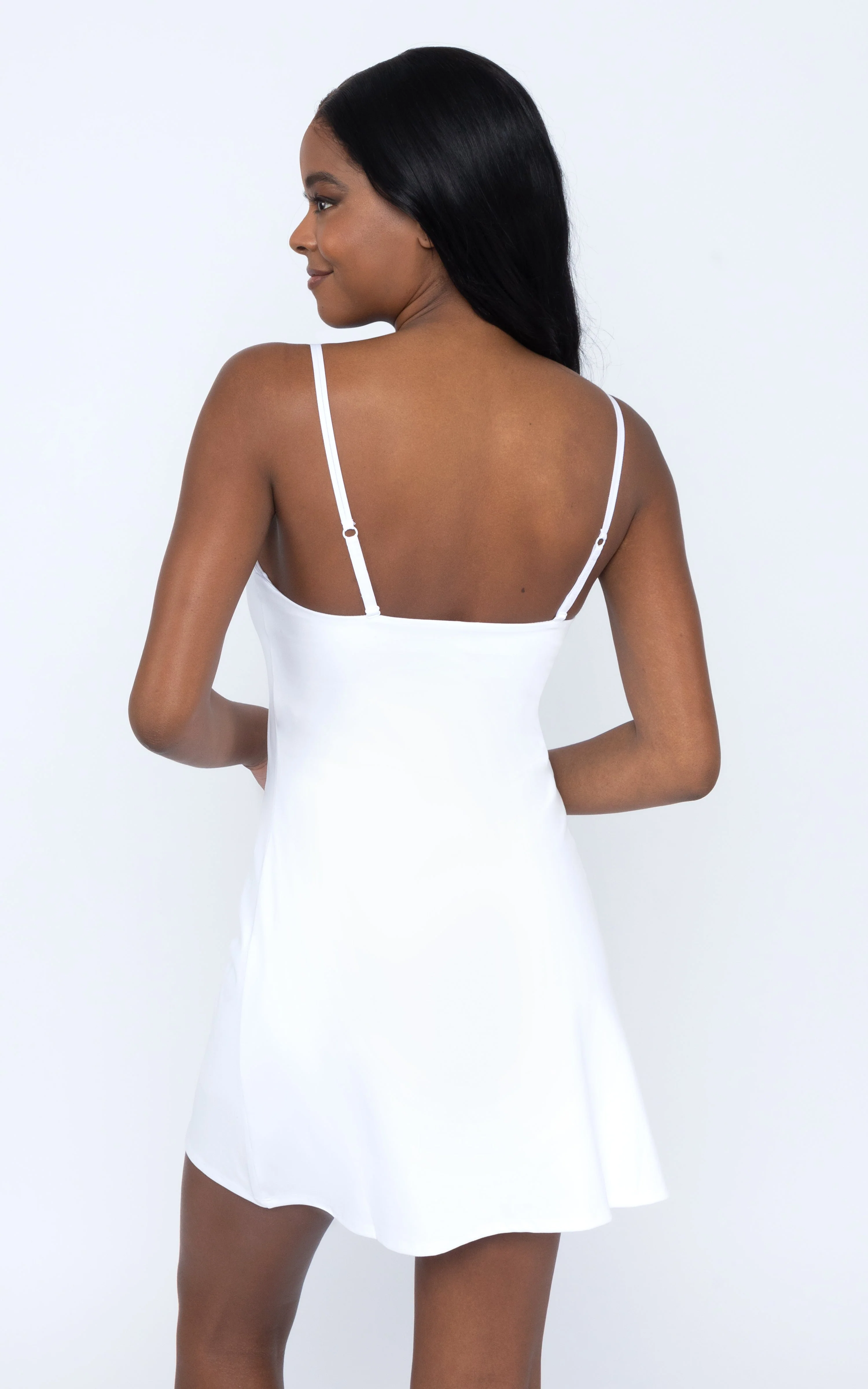 Lux  Dress with Built-In Bra and Shorts - Image 14
