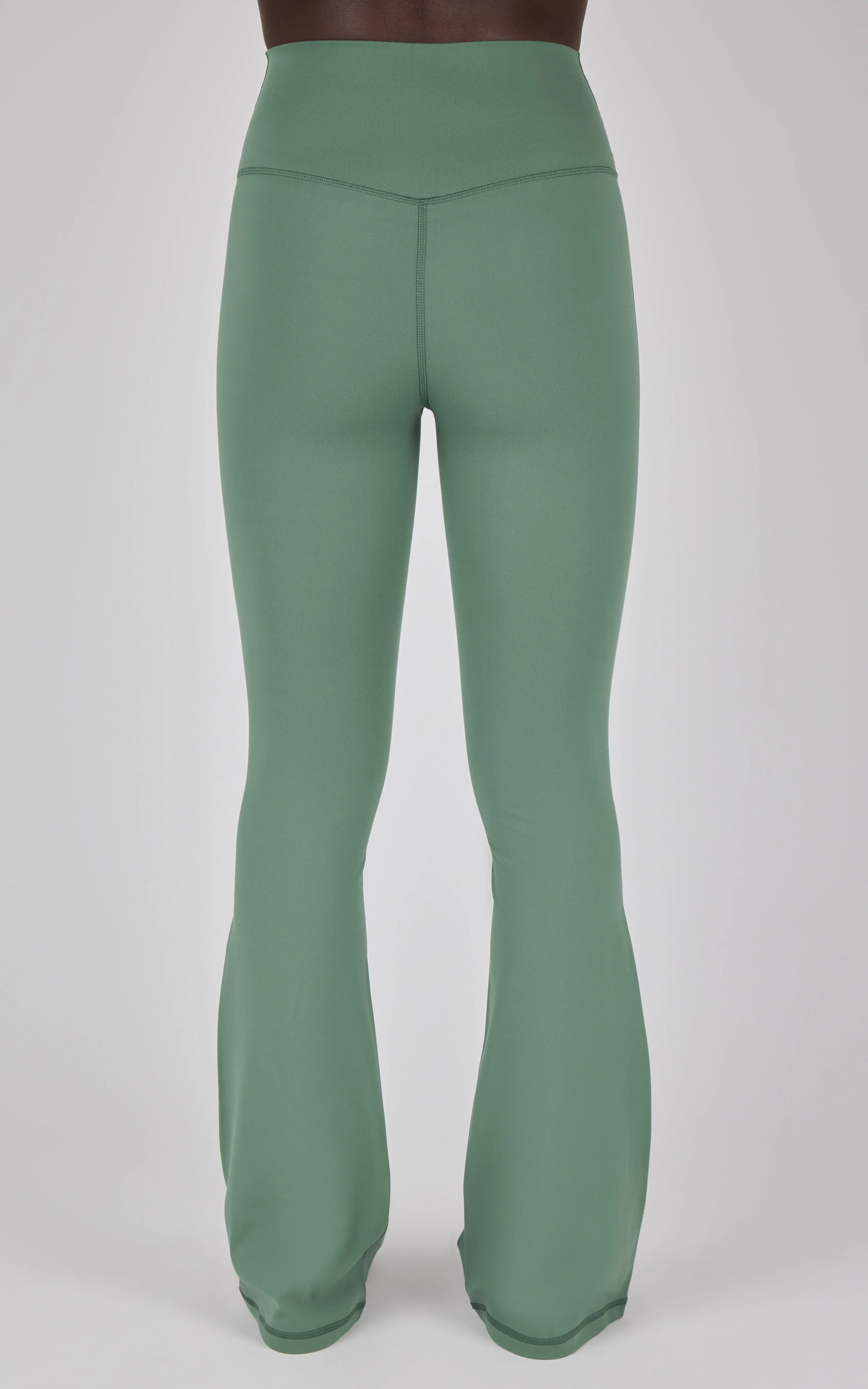 Lux Madison Crossover Elastic Free Waist 31 1/2 inch Flare Leg Pant - Image 13