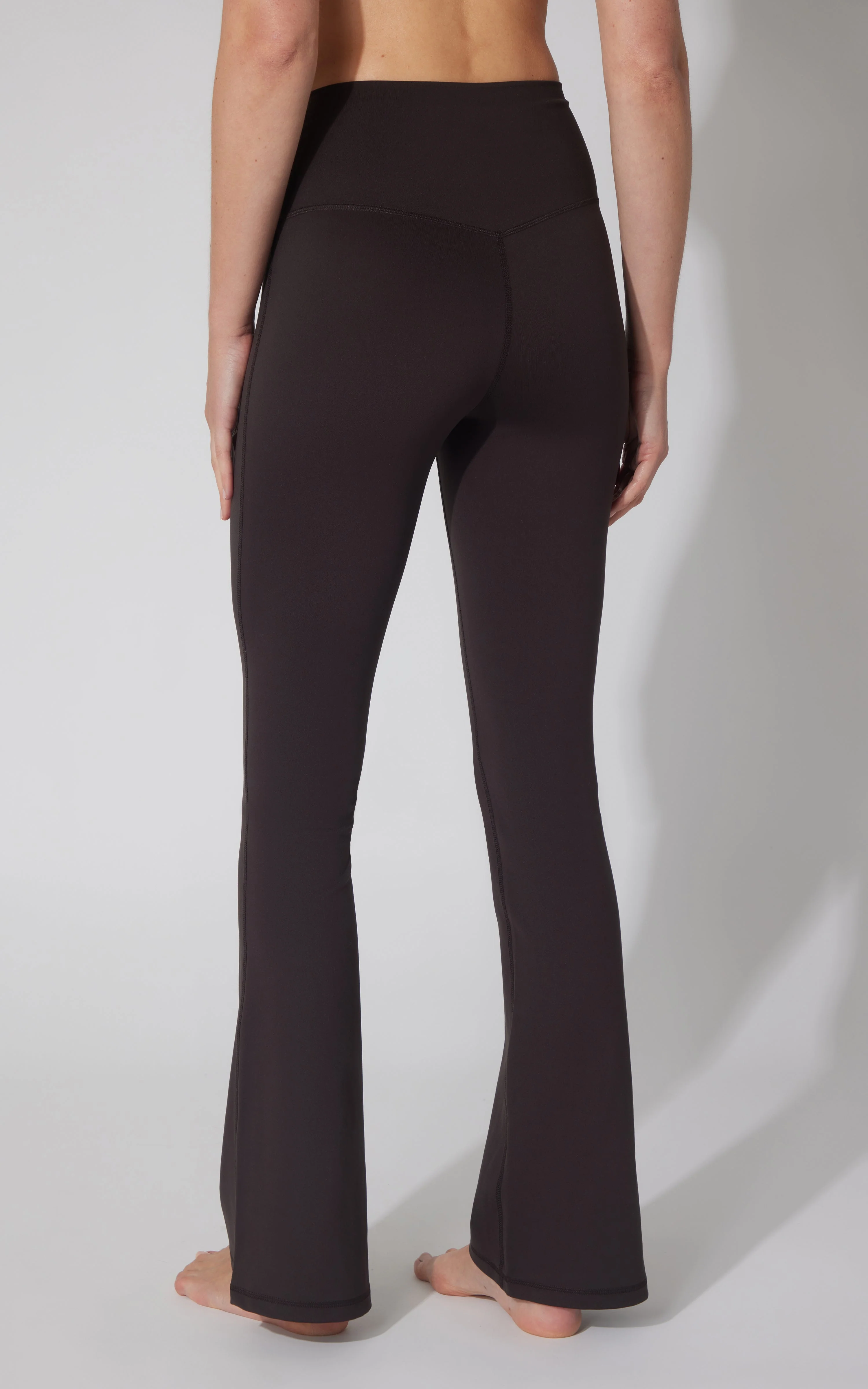 Lux Madison Crossover Elastic Free Waist 31 1/2 inch Flare Leg Pant - Image 17