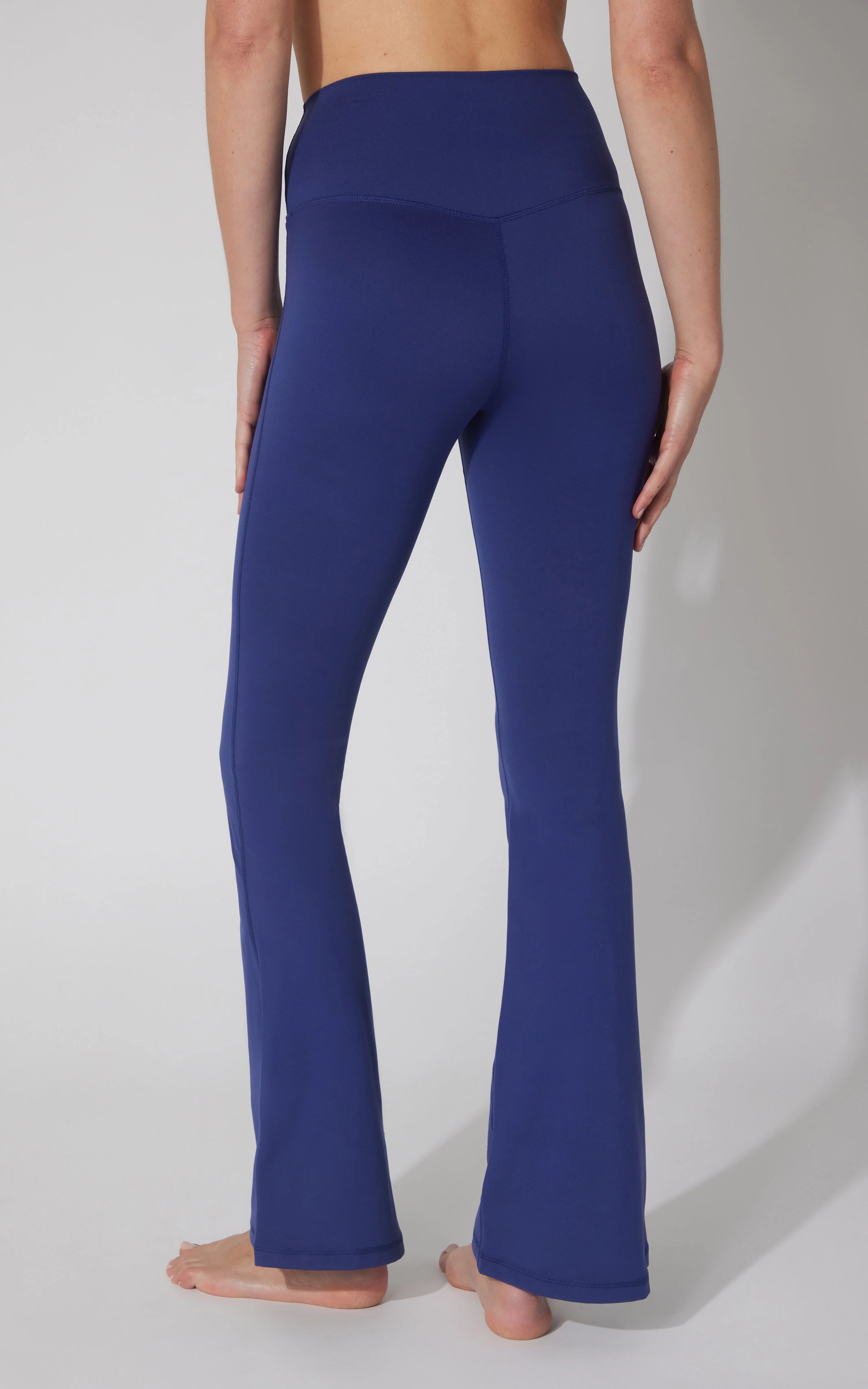 Lux Madison Crossover Elastic Free Waist 31 1/2 inch Flare Leg Pant - Image 37