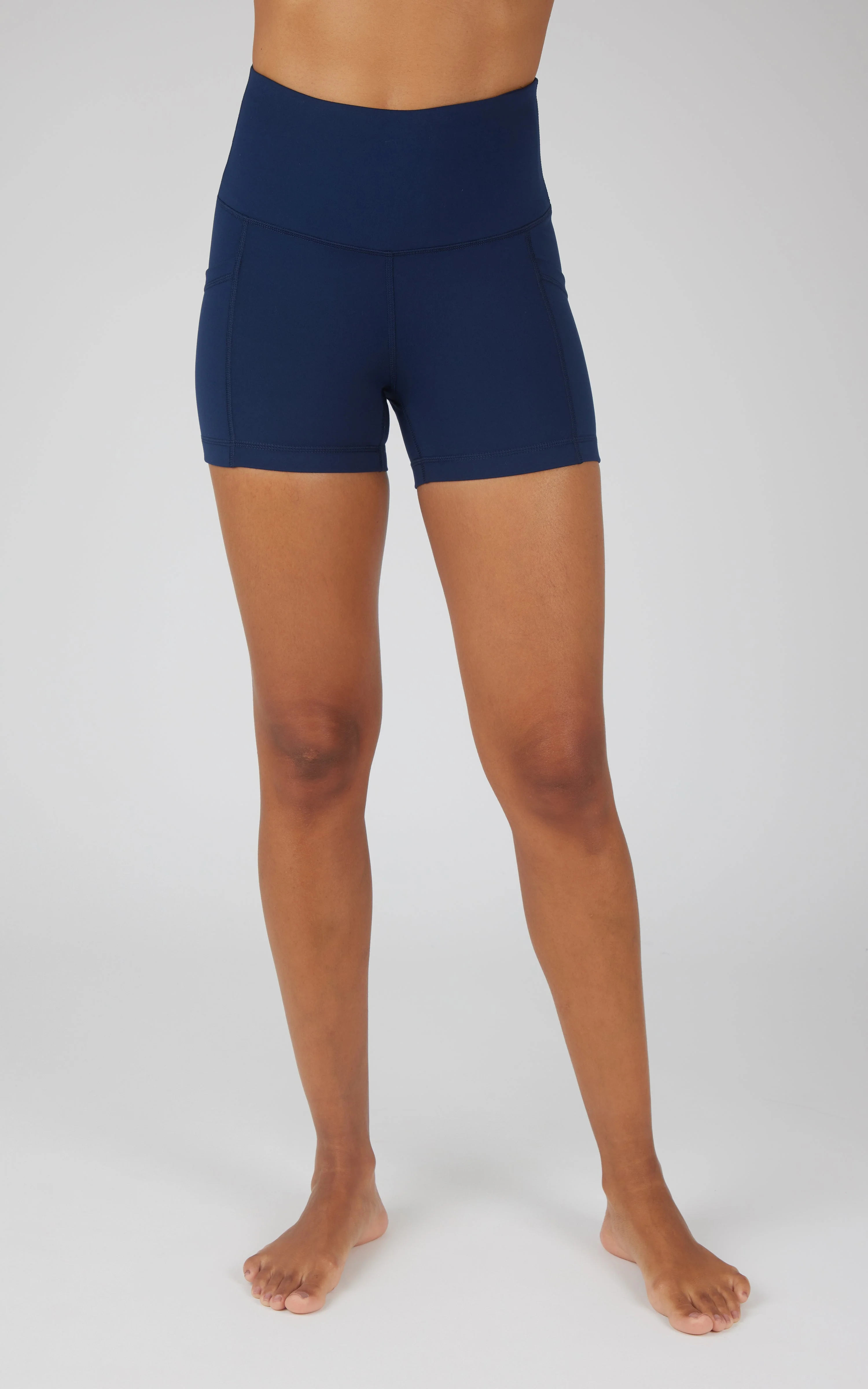 Lux Polygiene Tribeca High Waist 3 1/2" Short with Side Pockets - Image 13