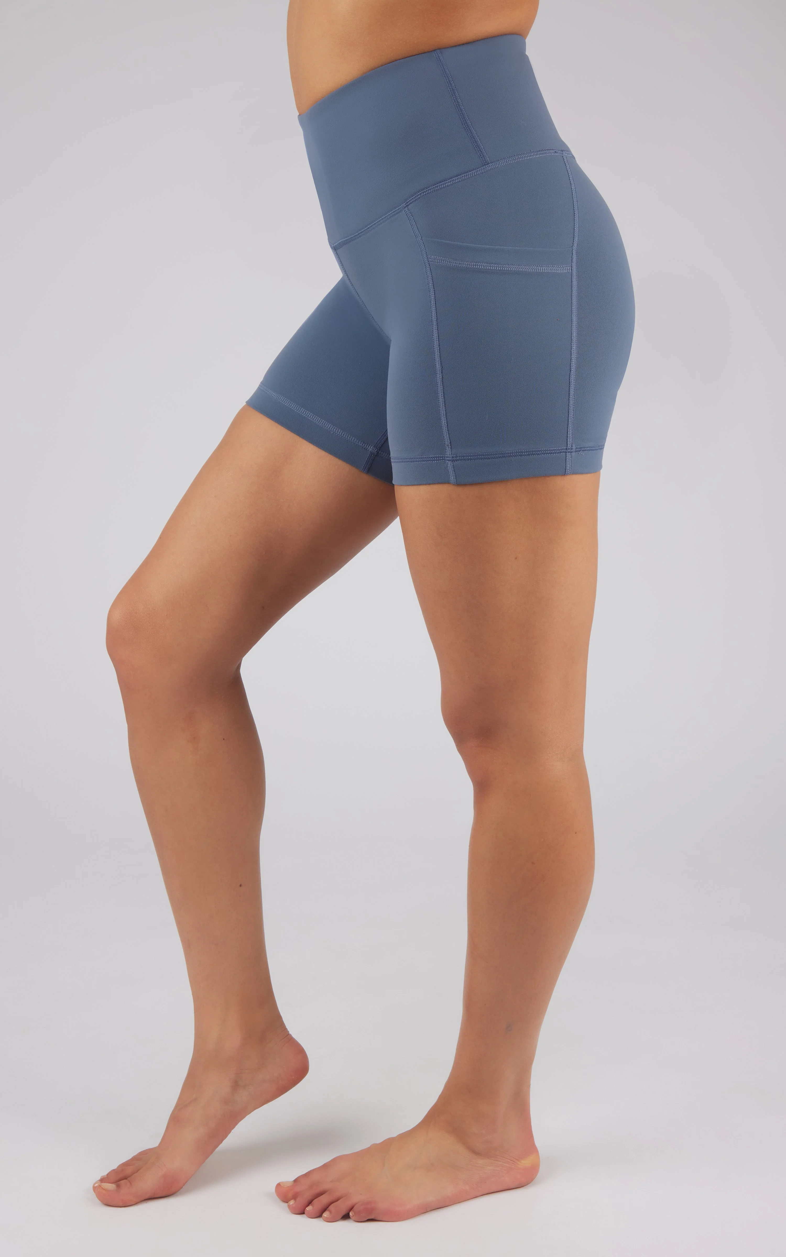 Lux Tribeca 5" High Waist Side Pocket Bike Short - Image 5