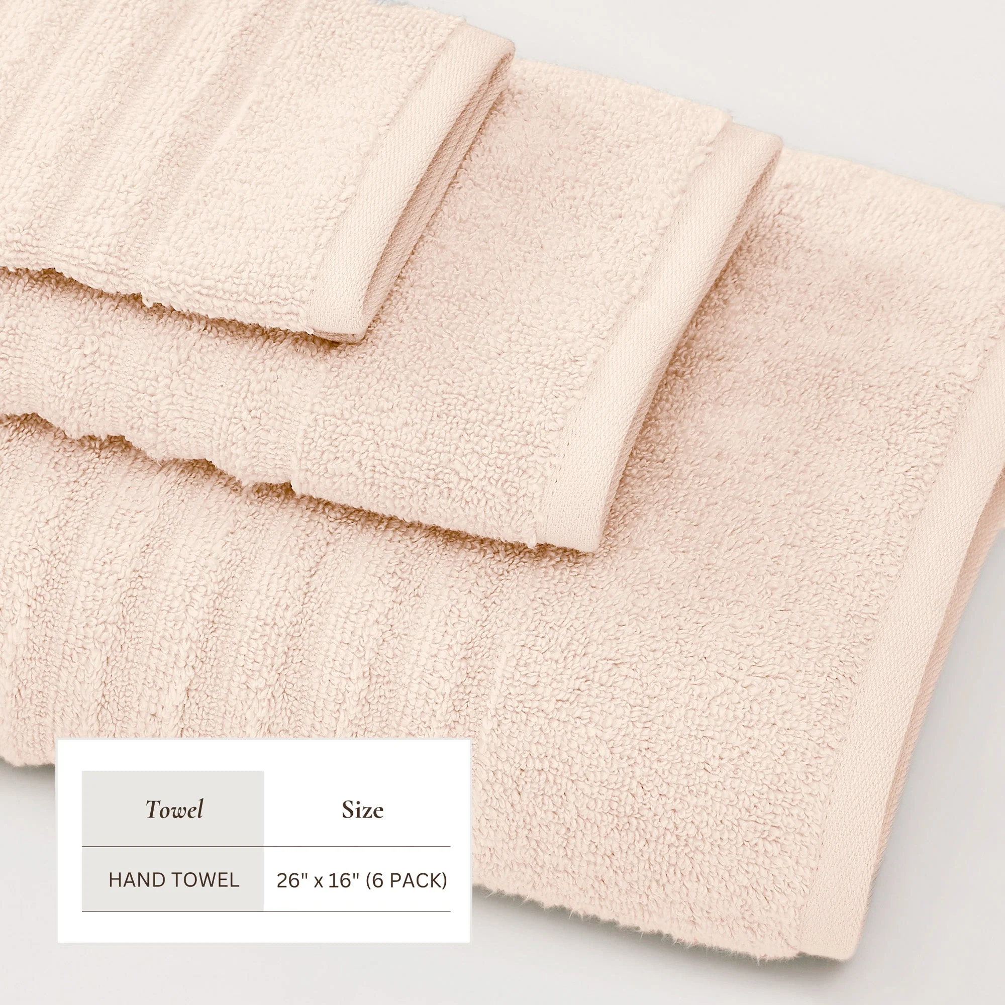 Luxury Combed Cotton Bath Towel Set - Karina Collection - Image 64
