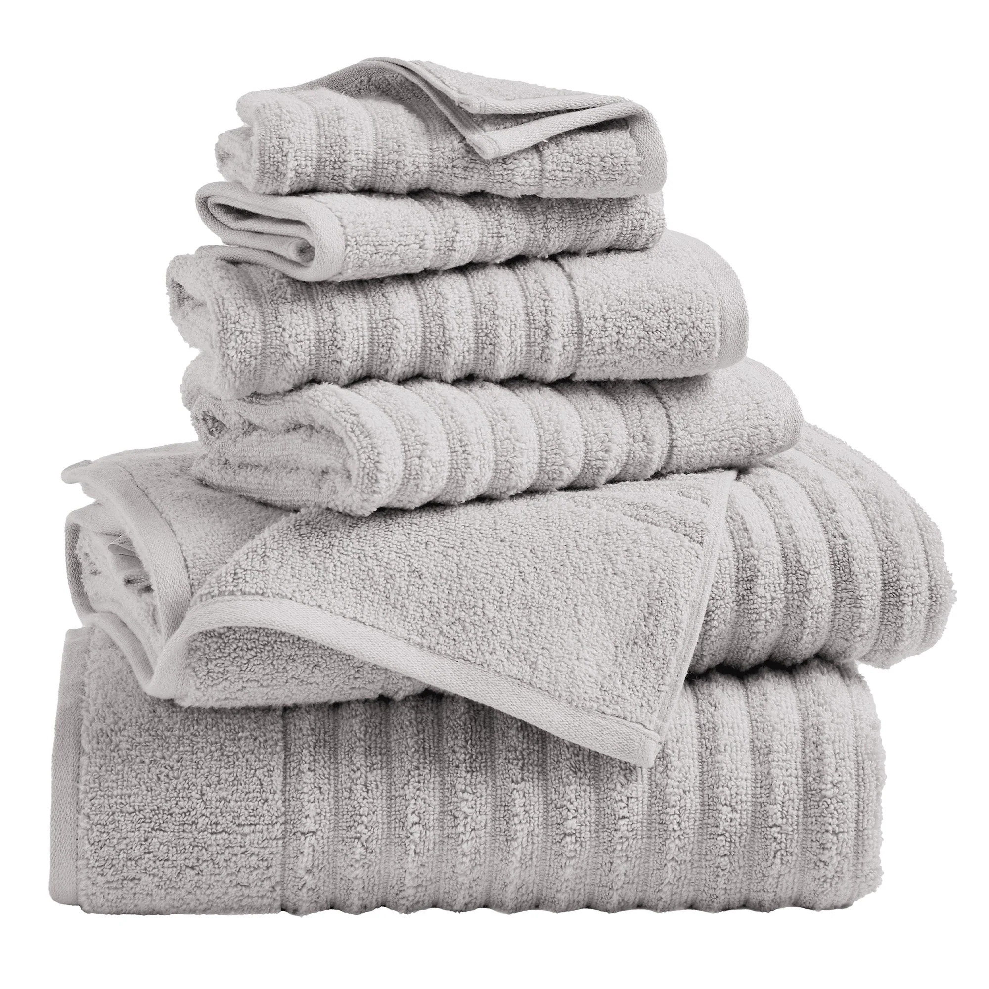 Luxury Combed Cotton Bath Towel Set - Karina Collection - Image 97