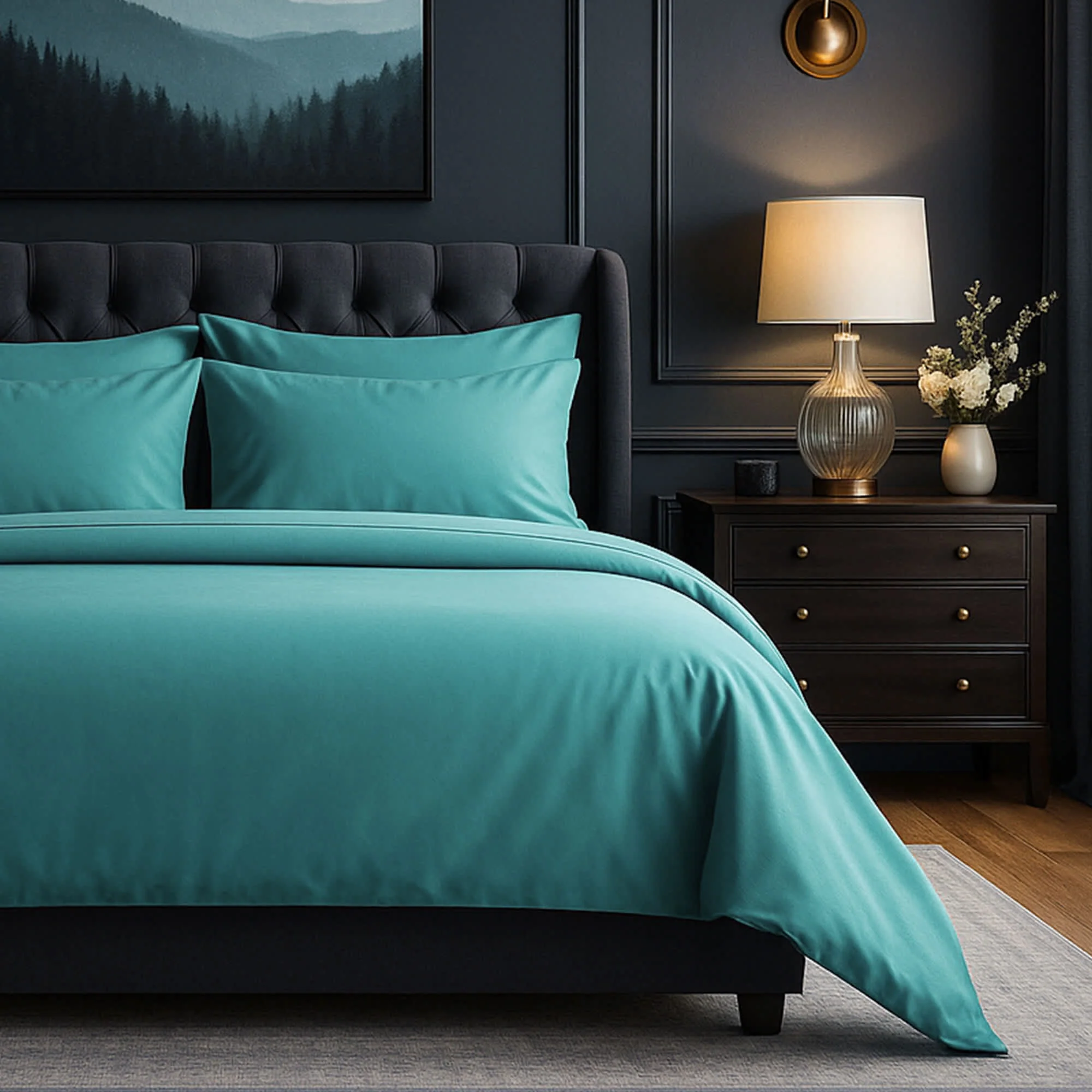 Luxury Home 6-Piece Bamboo-Blend Cooling Sheets (6-Piece Set) – Cloud-Soft, Breathable, Wrinkle-Resistant, Deep Pockets - Image 29