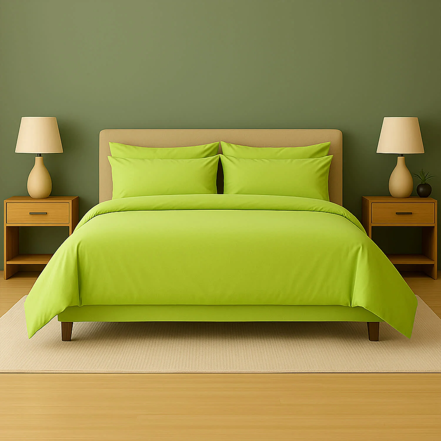 Luxury Home 6-Piece Set Ultra-Soft Bamboo-Blend Hypoallergenic Sheets – Breathable, Wrinkle-Resistant, Deep Pockets - Image 15