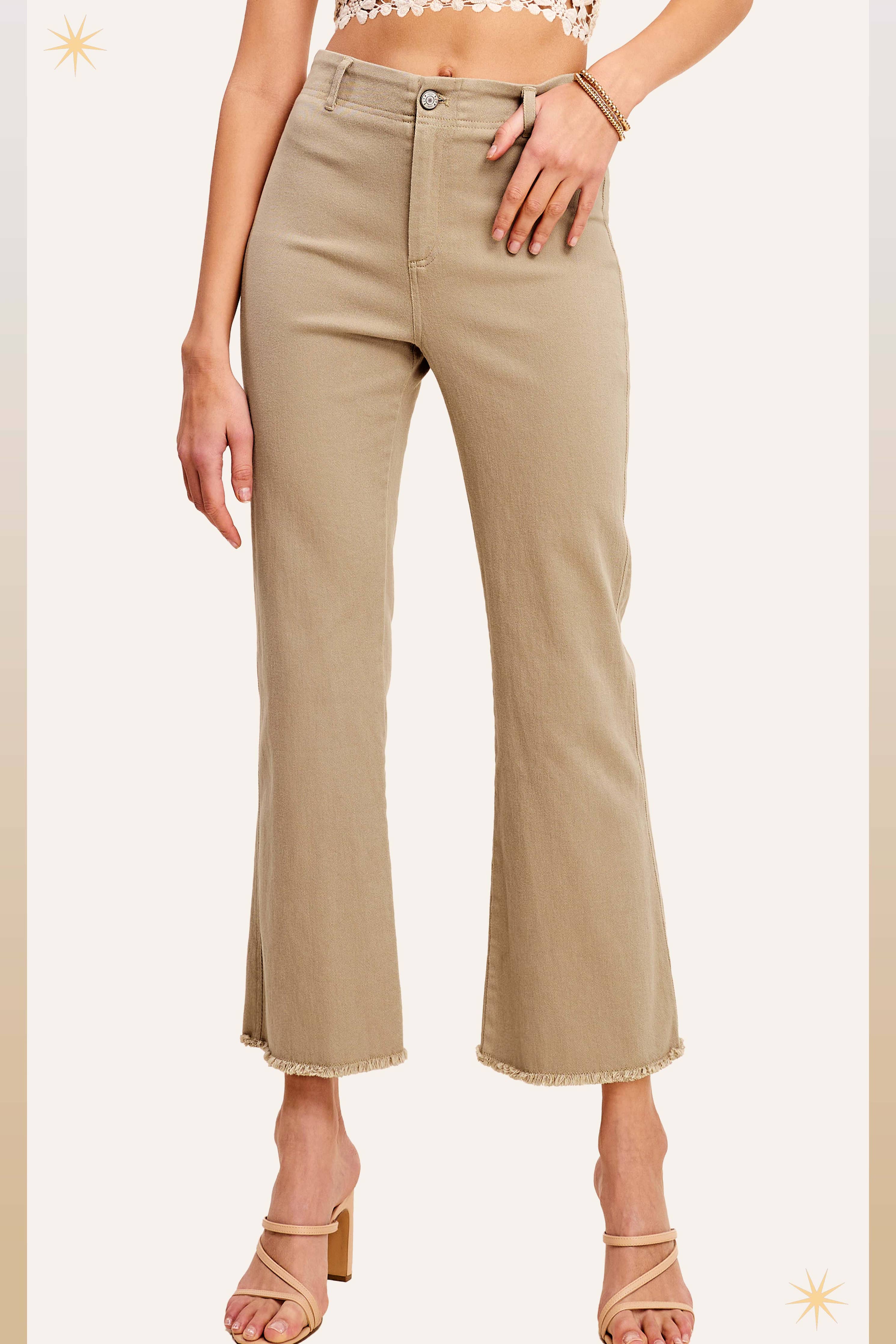 Maggie - Soft Washed Stretchy High Waisted Flare Jeans - Image 2
