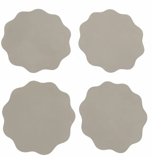 Maison Mazal Back Logo Scalloped Placemat - Image 17