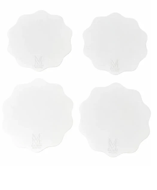 Maison Mazal Front Logo Scalloped Placemat - Image 22