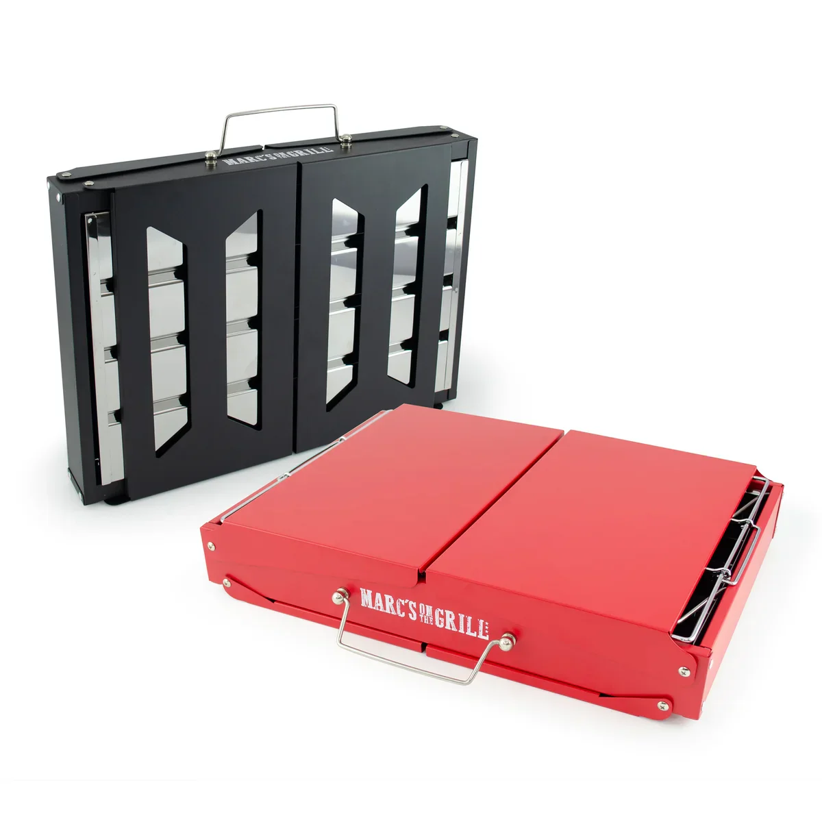 Marc's On The Grill Folding Charcoal Grill - 2 Colors! - Image 7