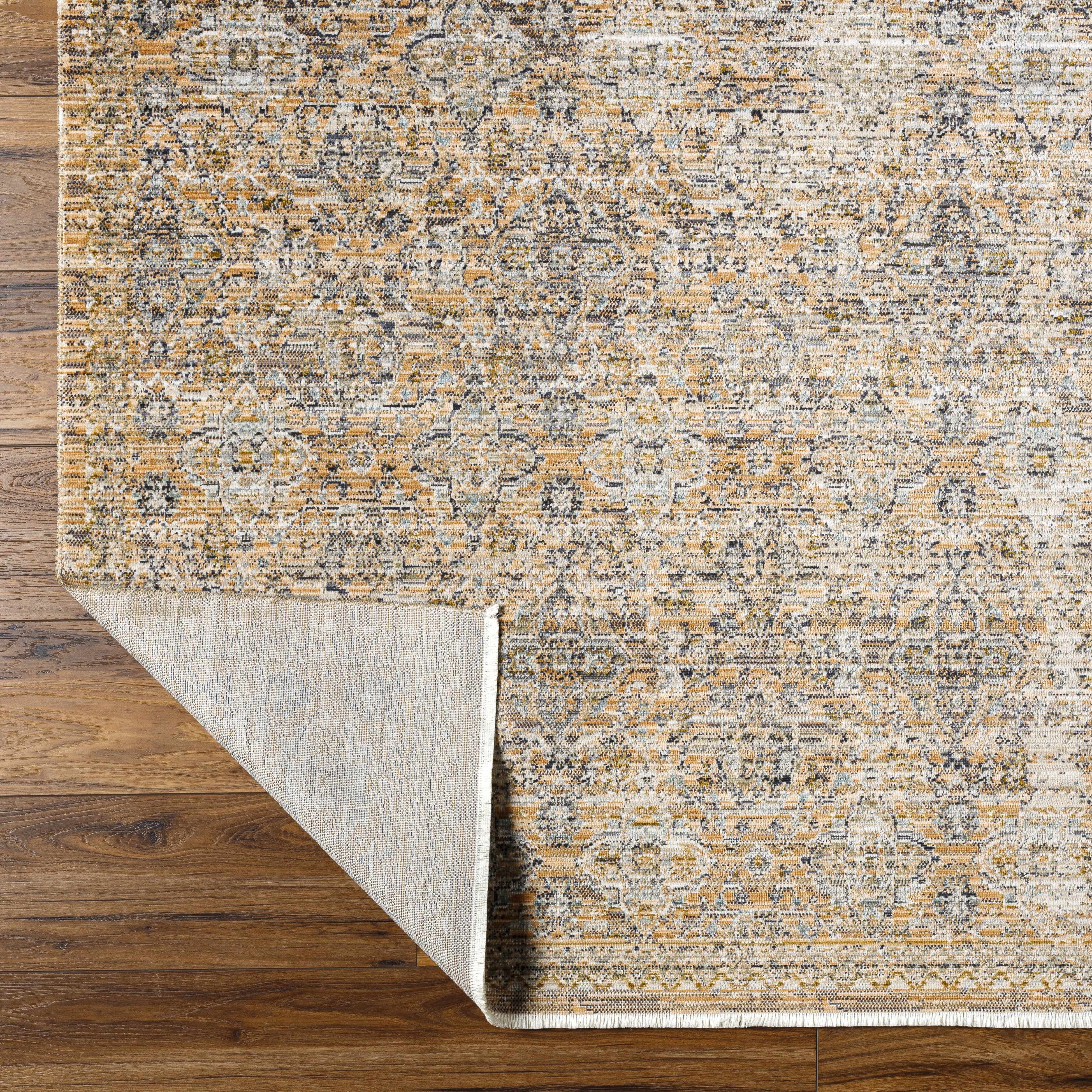 Margaret Beige & Blue Washable Outdoor Rug - Becki Owens x Livabliss - Clearance - Image 7
