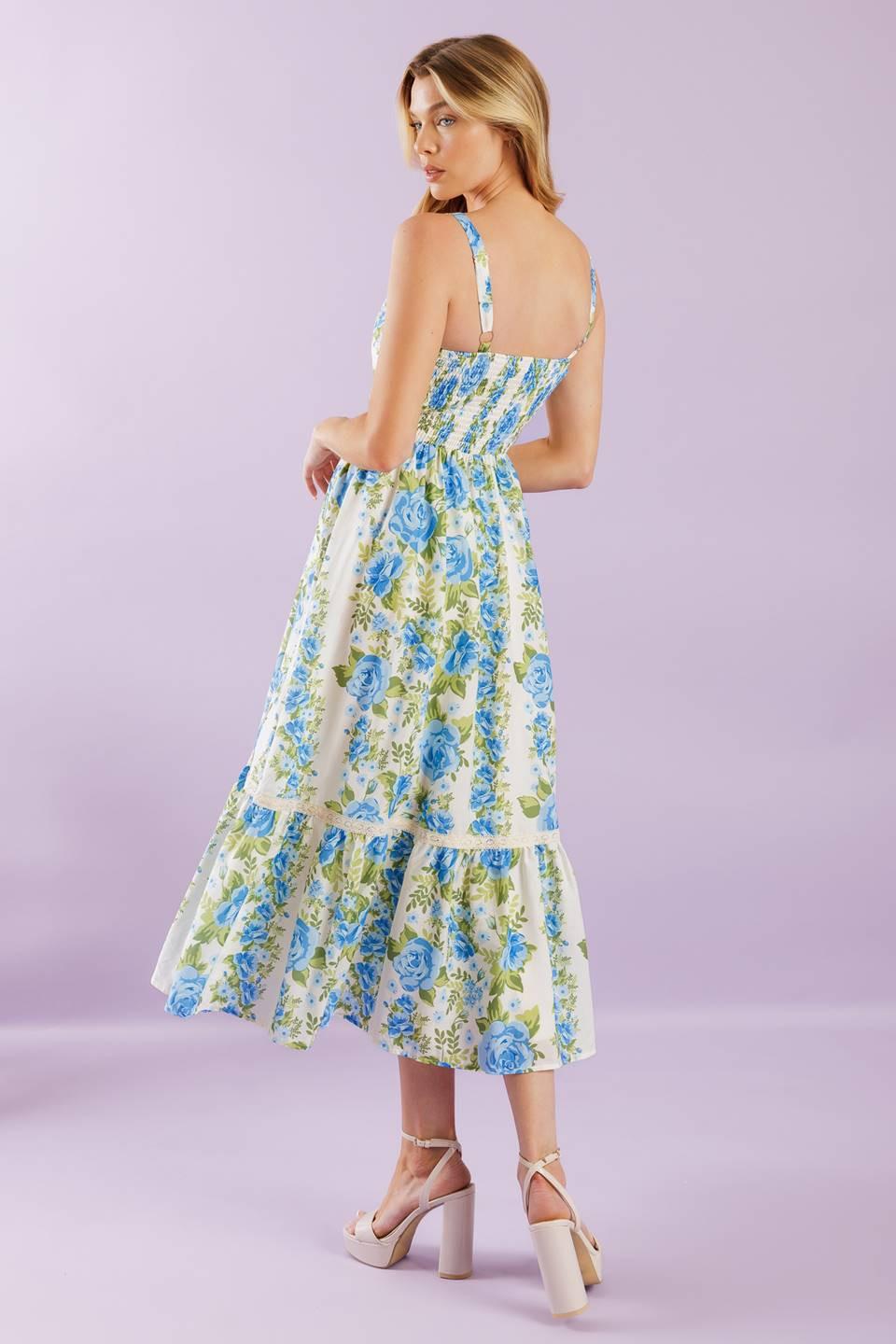 Match My Energy Woven Midi Dress - Image 2