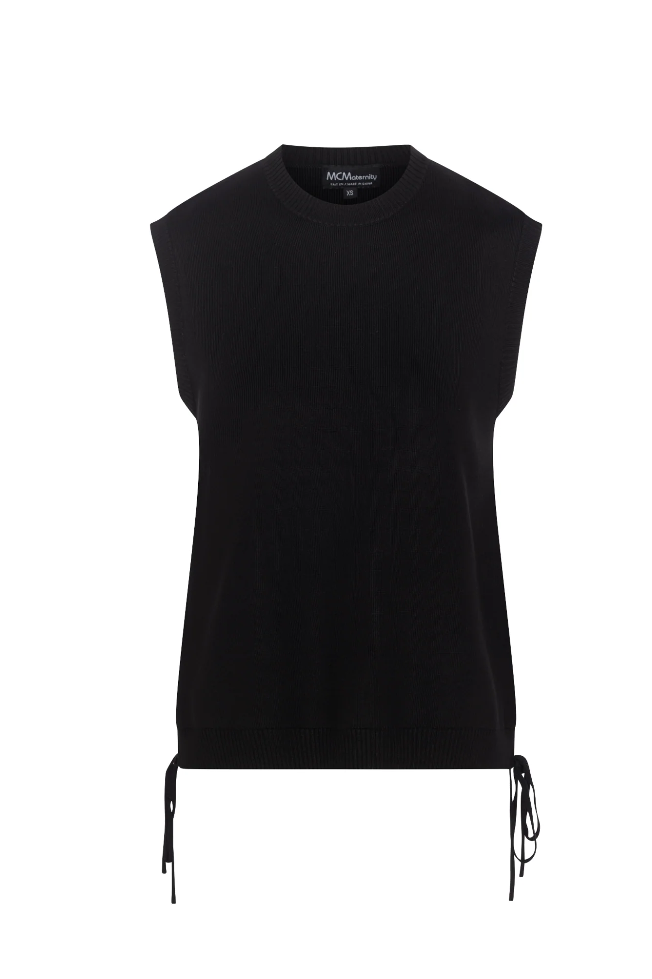 Maternity High Low Knit Vest - Image 4