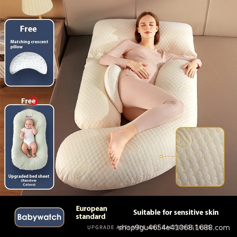 Maternity Pillow – Waist Support Side-Sleeping Cushion for Pregnancy Comfort - Image 2