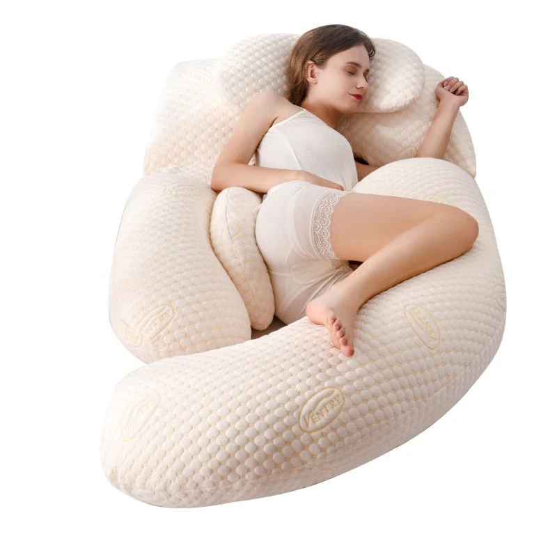 Maternity Pillow – Waist Support Side-Sleeping Cushion for Pregnancy Comfort - Image 3
