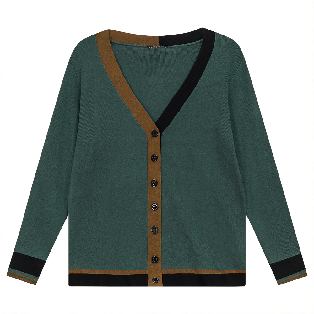 Maternity V-neck Cardigan - Image 3