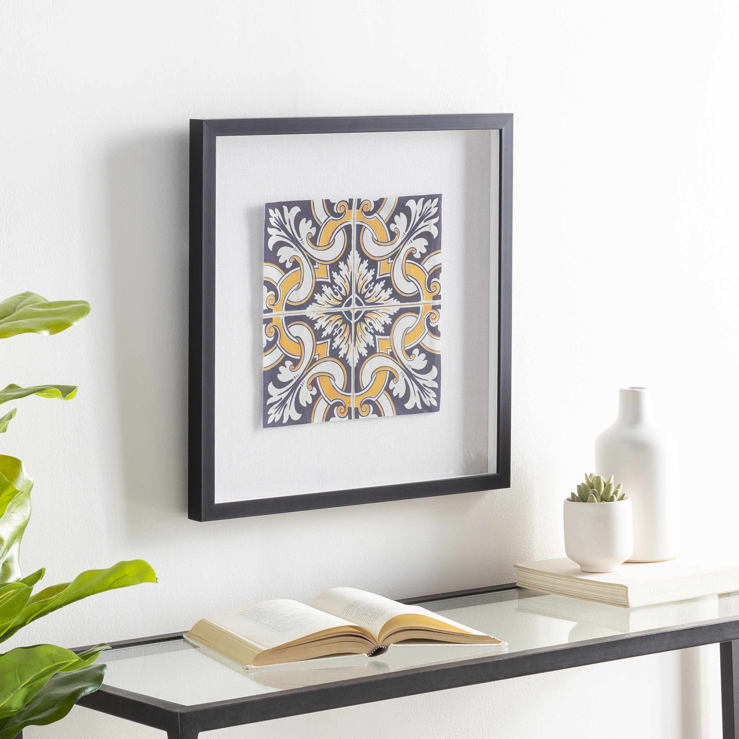 Mazgirt Majestic Black Frame Wall Art Piece - Clearance - Image 3
