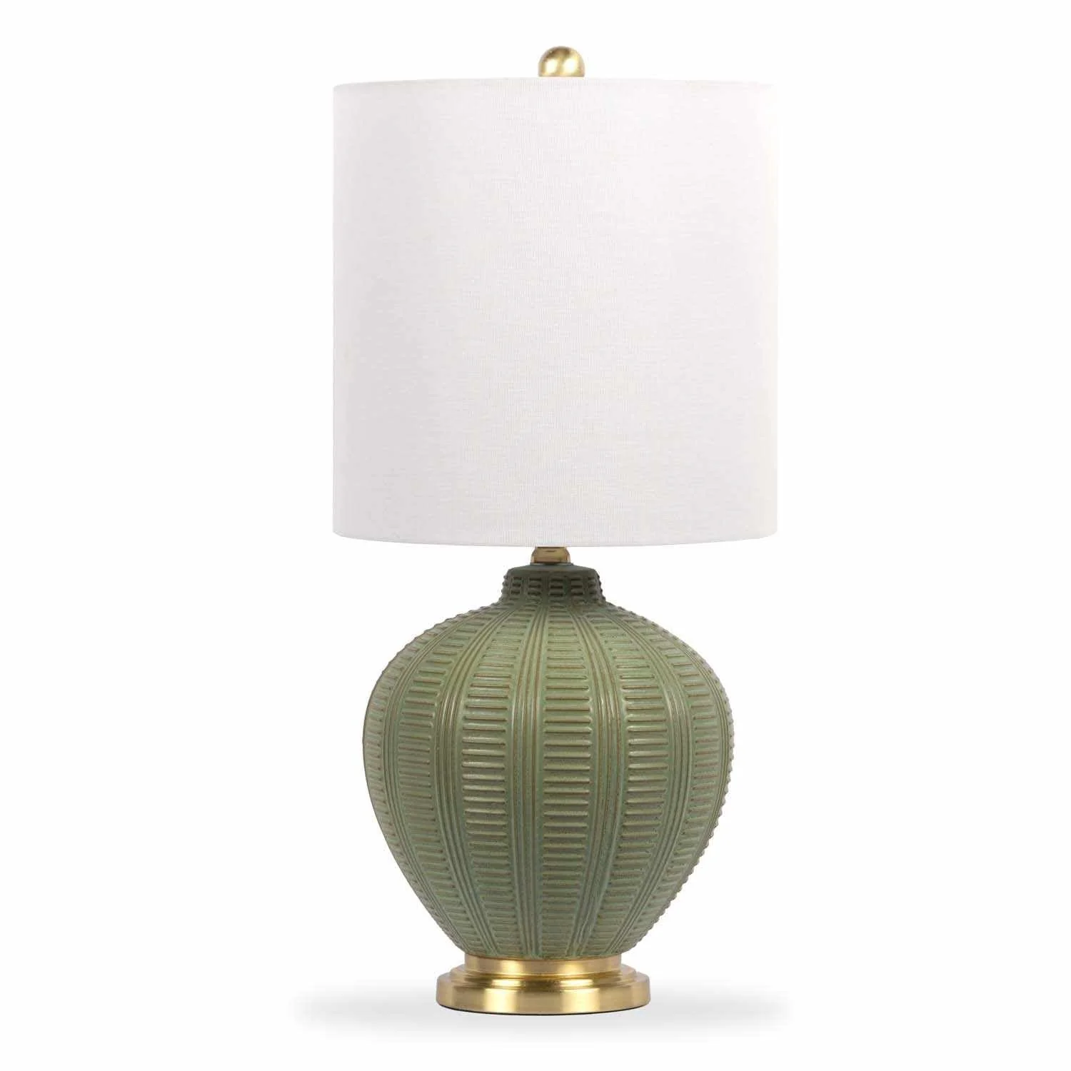 McMurray Green Textured Table Lamp - Clearance - Image 2