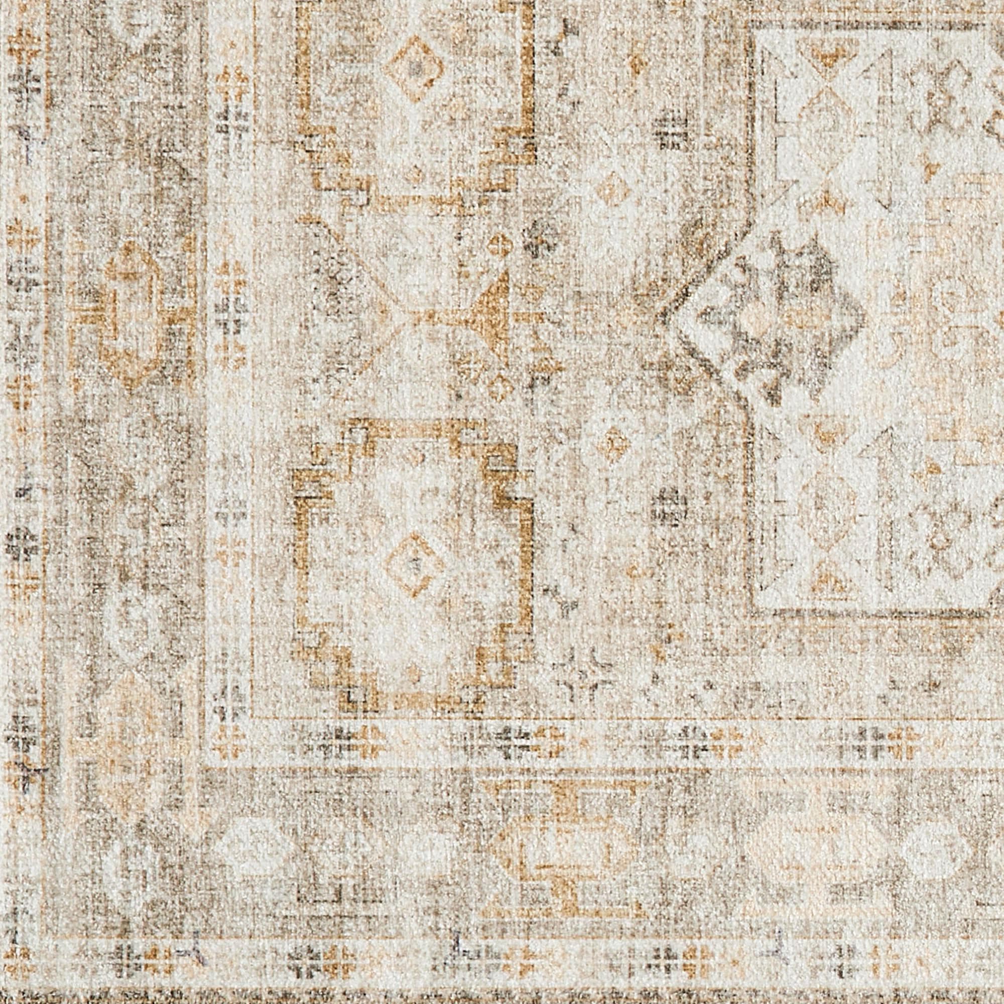 Medallion Machine Washable Accent Area Rug 5' x 7' - Nava Collection - Image 10