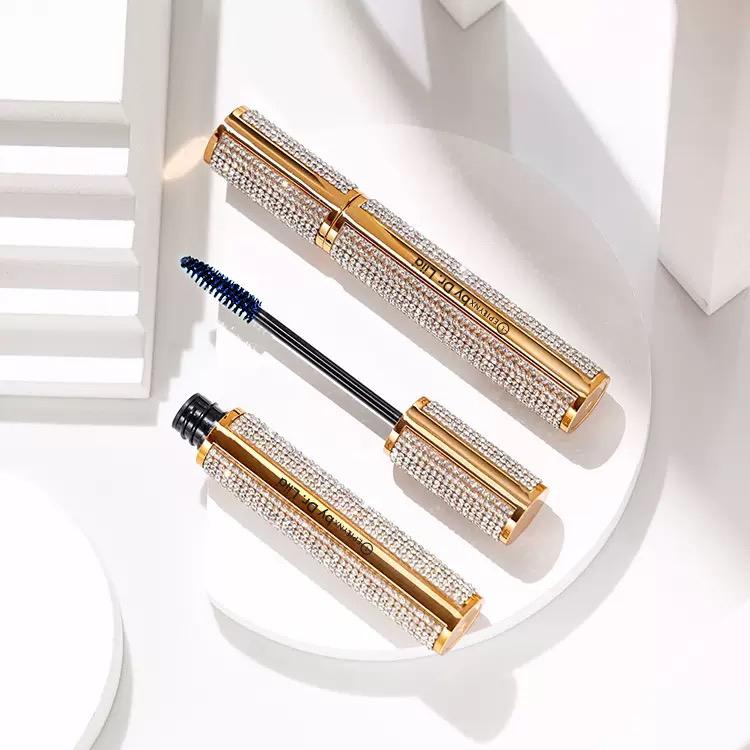 Mega Volume Vegan Mascara Black and Blue – Smudge-Proof with Handmade Diamond Case - Image 7