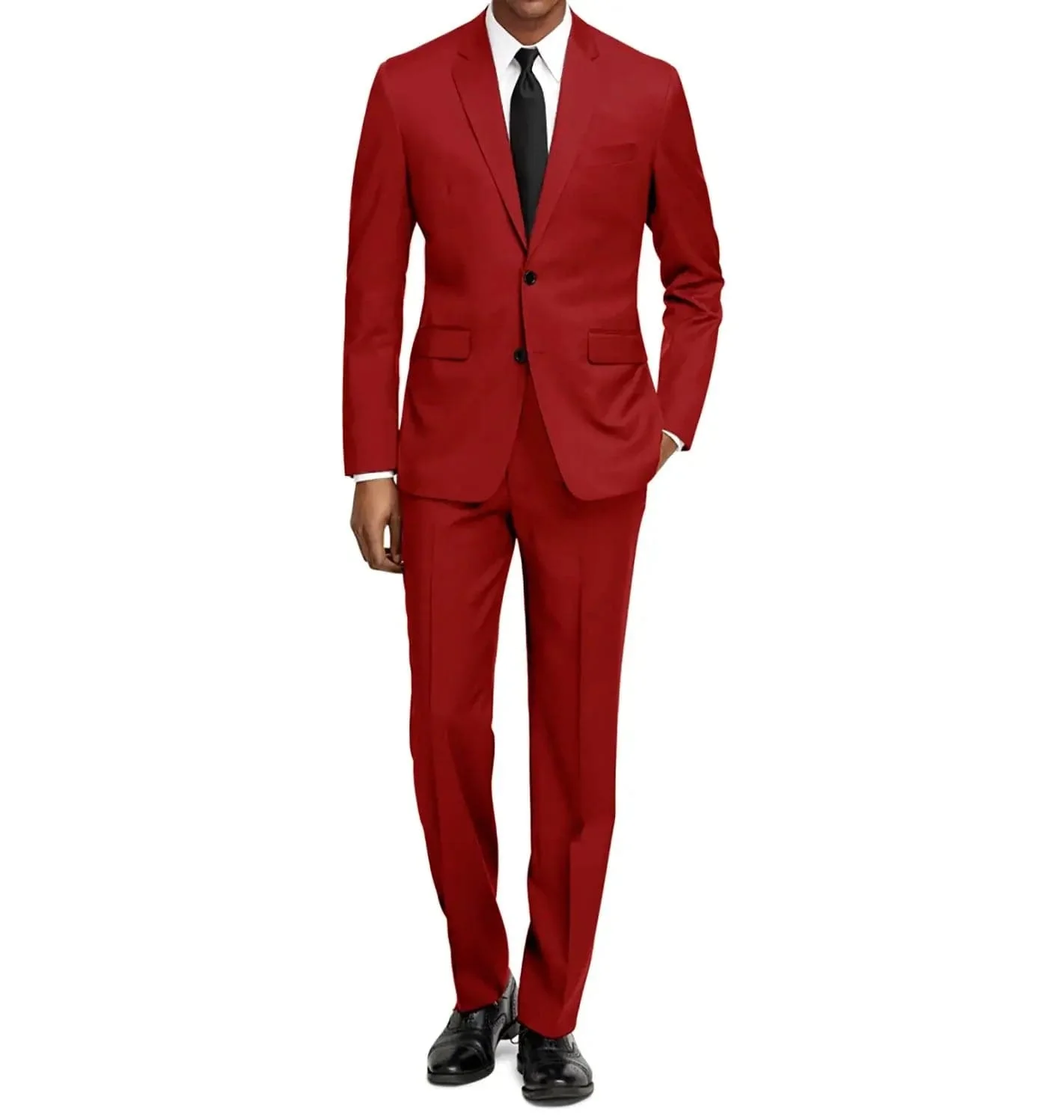 Men's 2-Piece Slim Fit Suit Set - Image 33