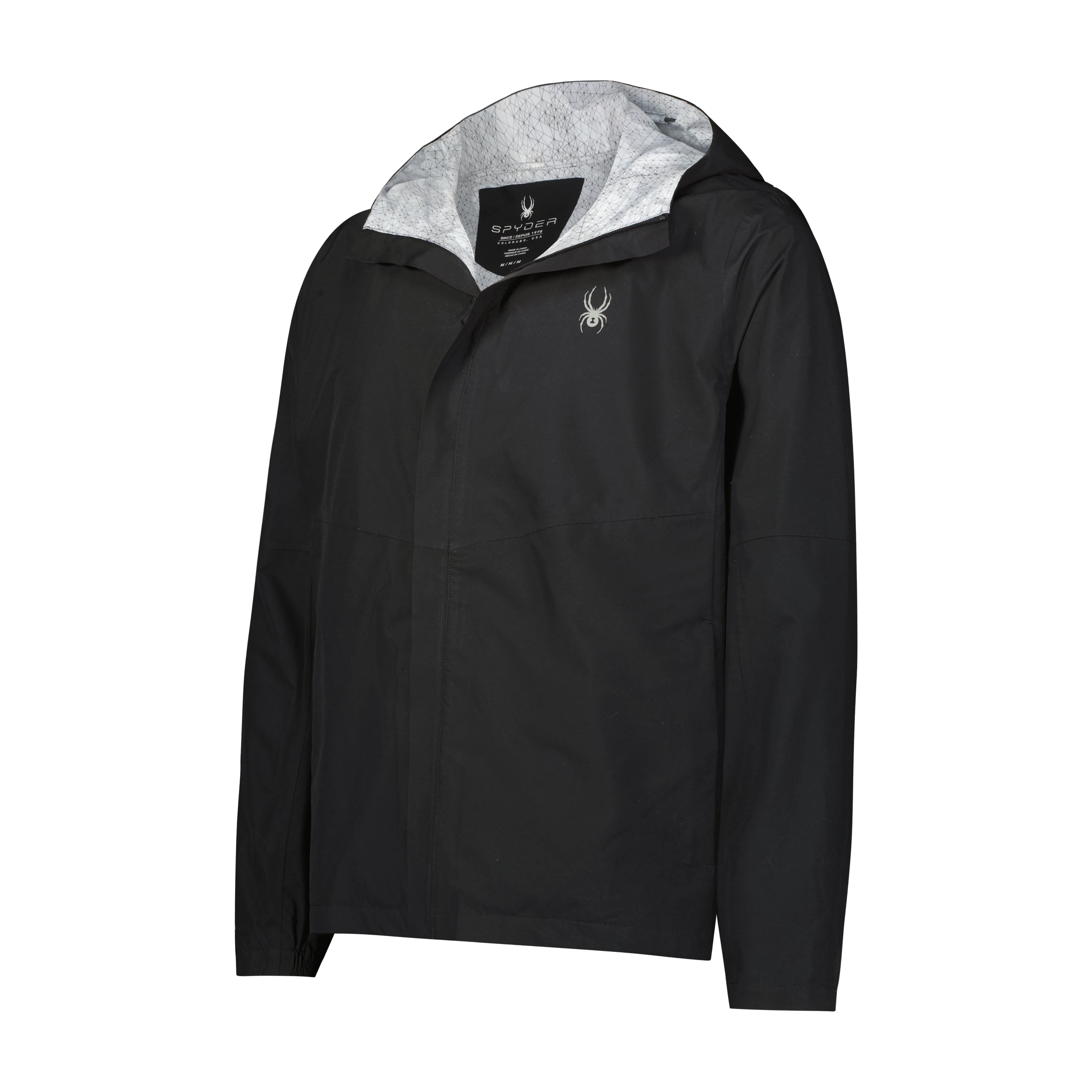 Men's Cloudy Day Rain Jacket - Black - Image 5