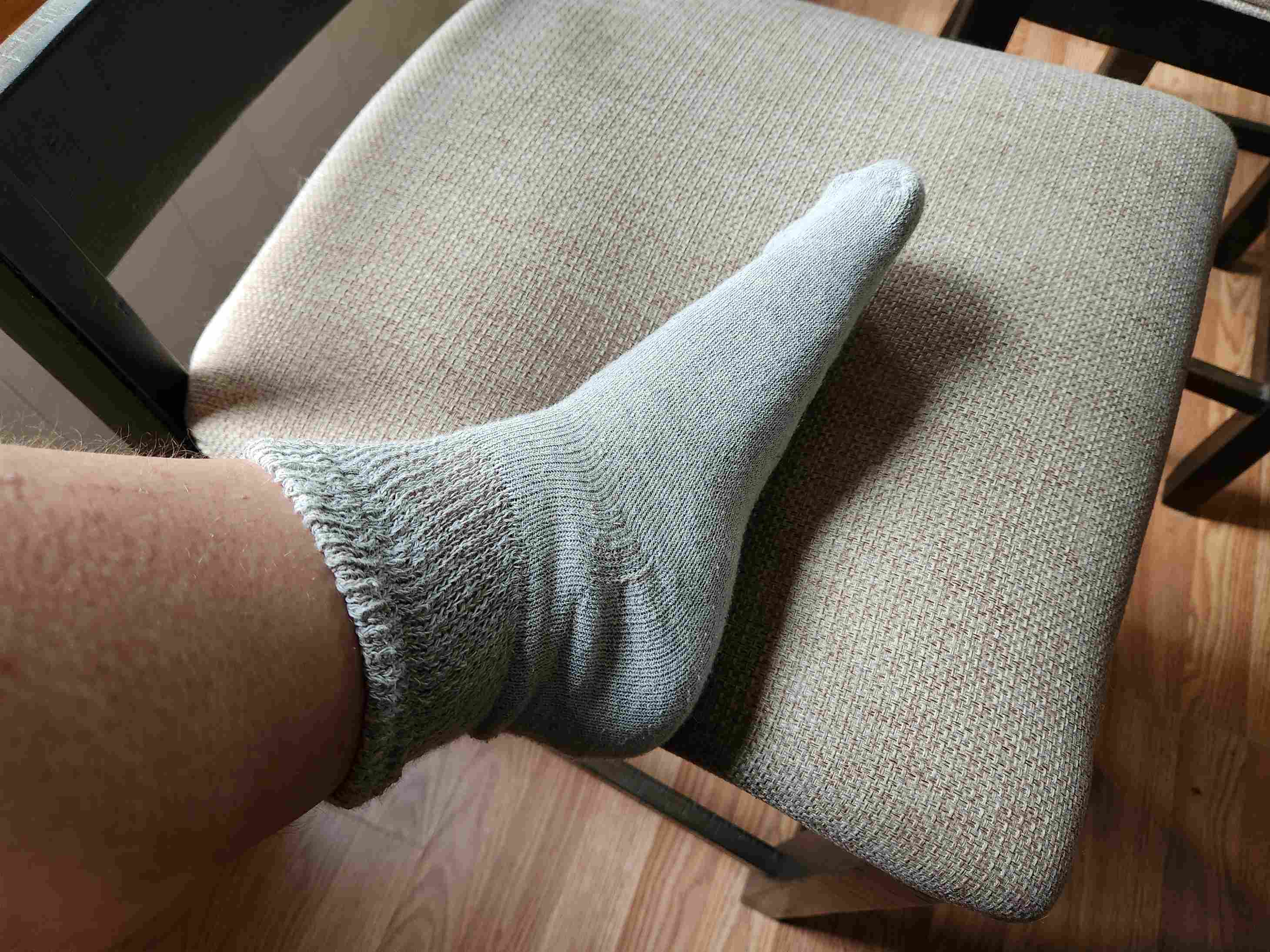 Men's Cotton Diabetic Ankle Socks (Assorted) - Image 4