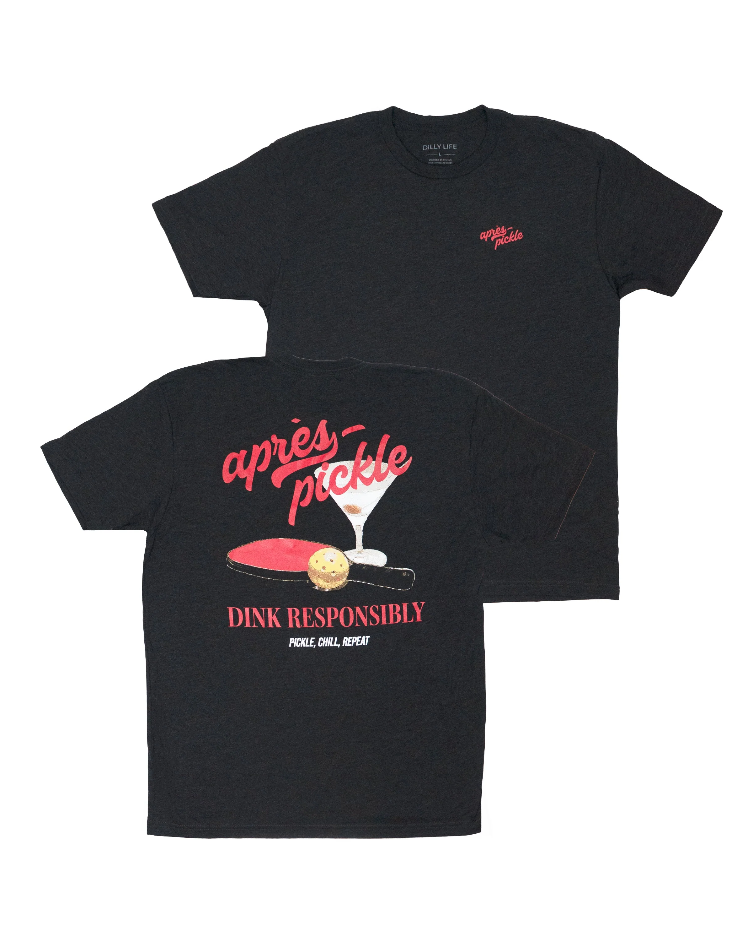 Men's Dink Responsibly Tri-Blend Tee - Image 4